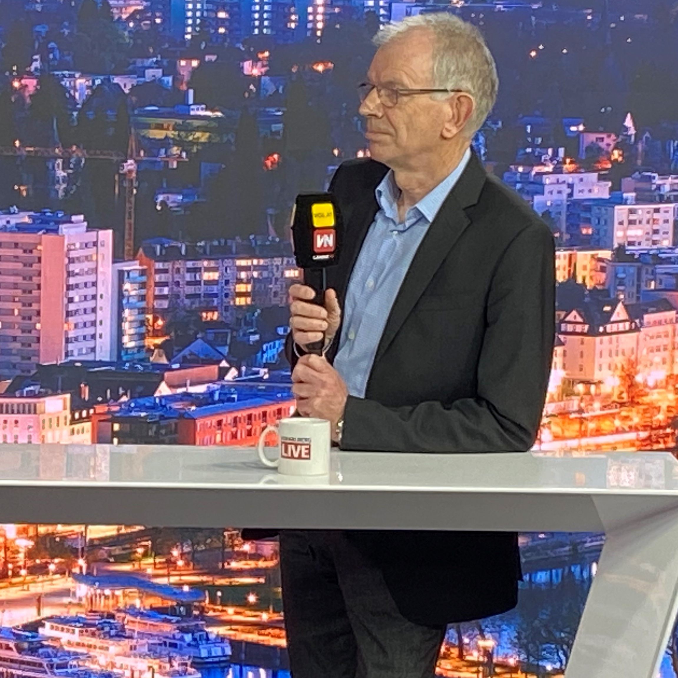 Primar Karl Lhotta war am Donnerstag bei "Vorarlberg LIVE" zu Gast.