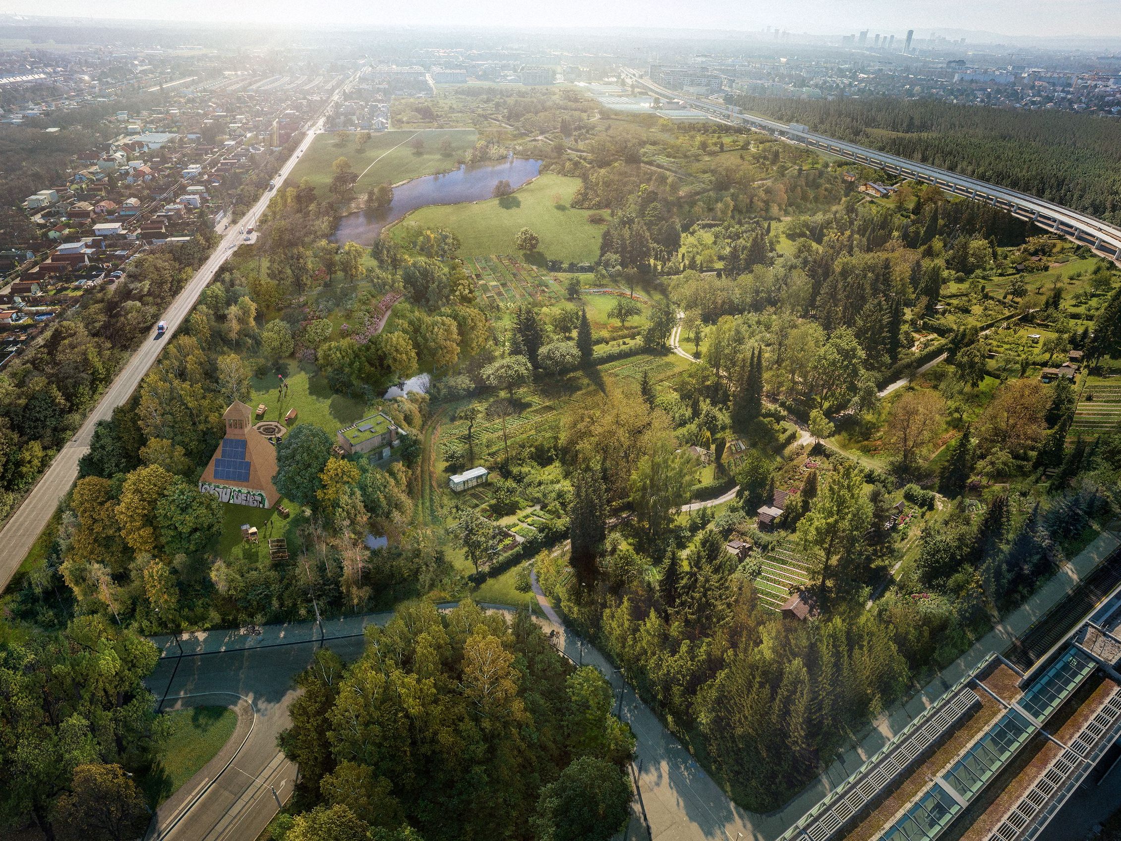 Gedankenspiel zur Stadtstraße: "Die Wüste lebt" im Museumsquartier.