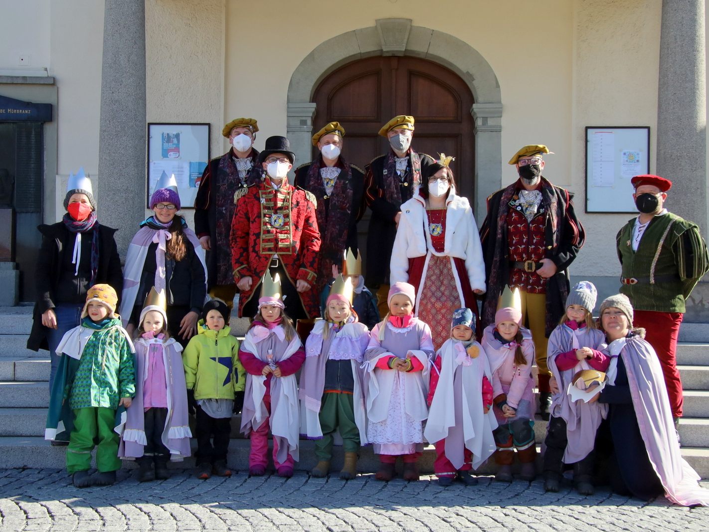 Rosenmontag in den Hörbranzer Kindergärten Rosenmontag in den Hörbranzer Kindergärten
