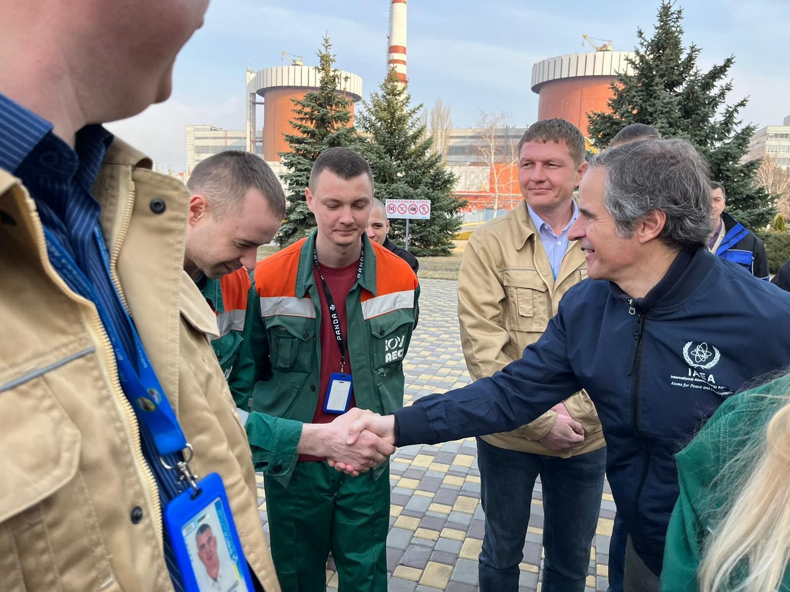 Sorge um Sicherheit von Reaktoren: Grossi in der Ukraine-