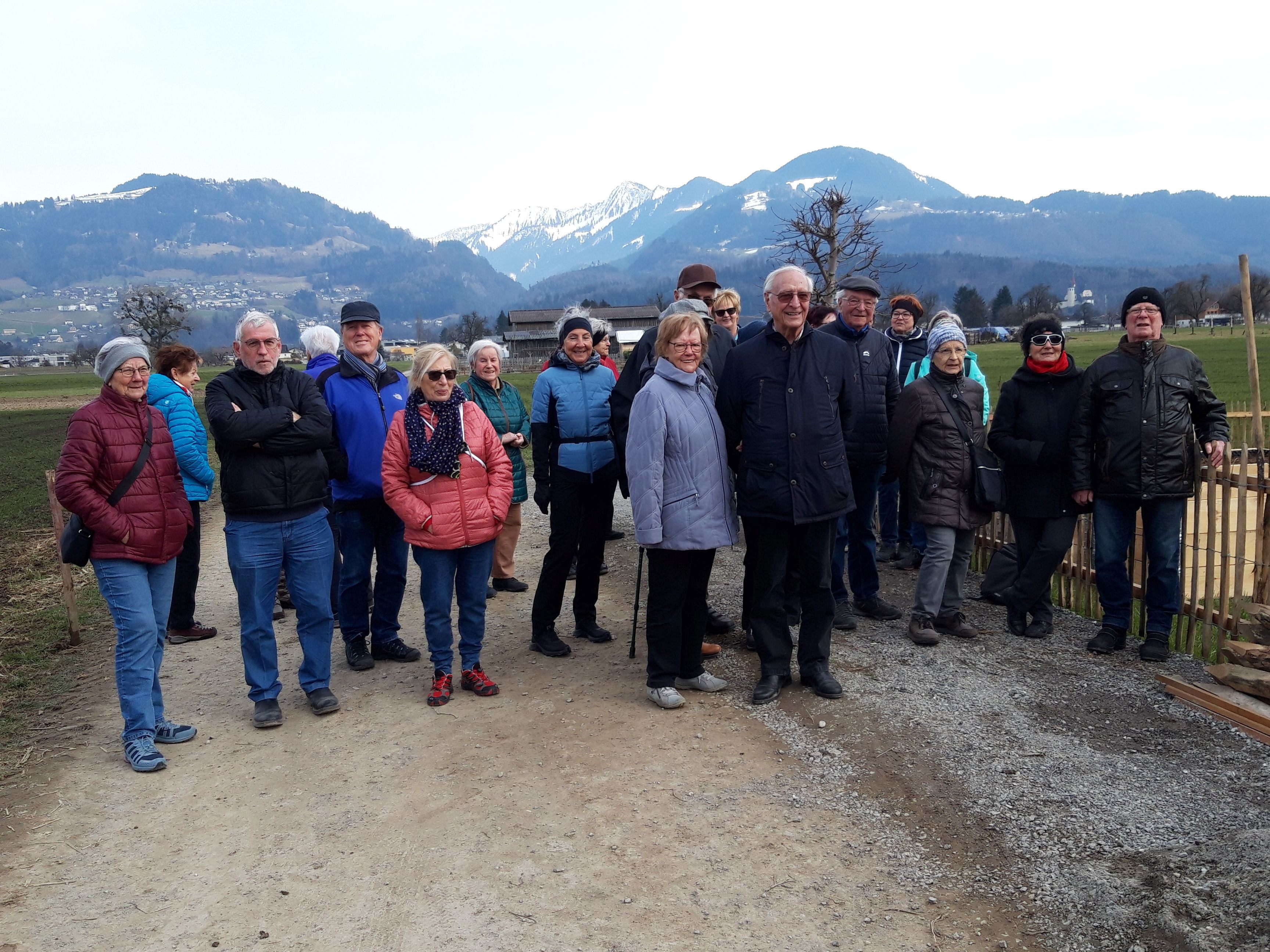 Seniorenbund Rankweil: Erste Wanderung in diesem Jahr