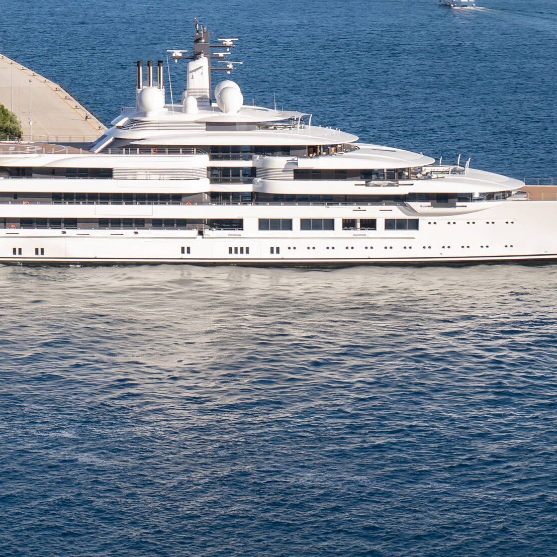 Luxus-Yacht "Scheherazade".