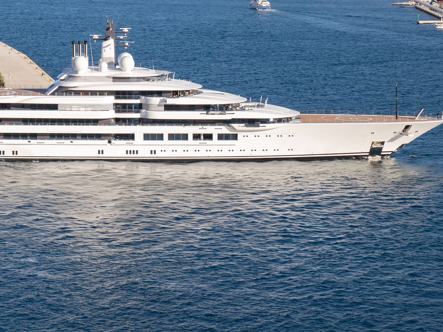 Luxus-Yacht "Scheherazade". Luxus-Yacht "Scheherazade".
