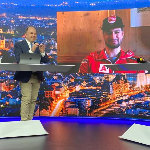 Olympiasieger Johannes Strolz war am Montag zu Gast bei "Vorarlberg LIVE".