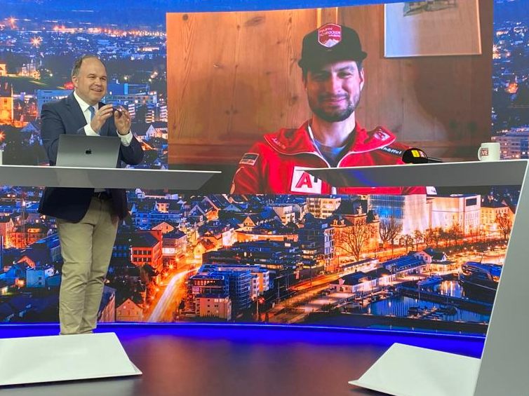 Olympiasieger Johannes Strolz war am Montag zu Gast bei "Vorarlberg LIVE".