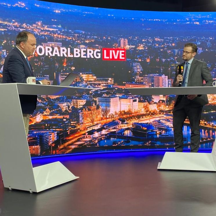 Lukas Schretzmayer-Sustala war am Montag zu Gast bei "Vorarlberg LIVE".
