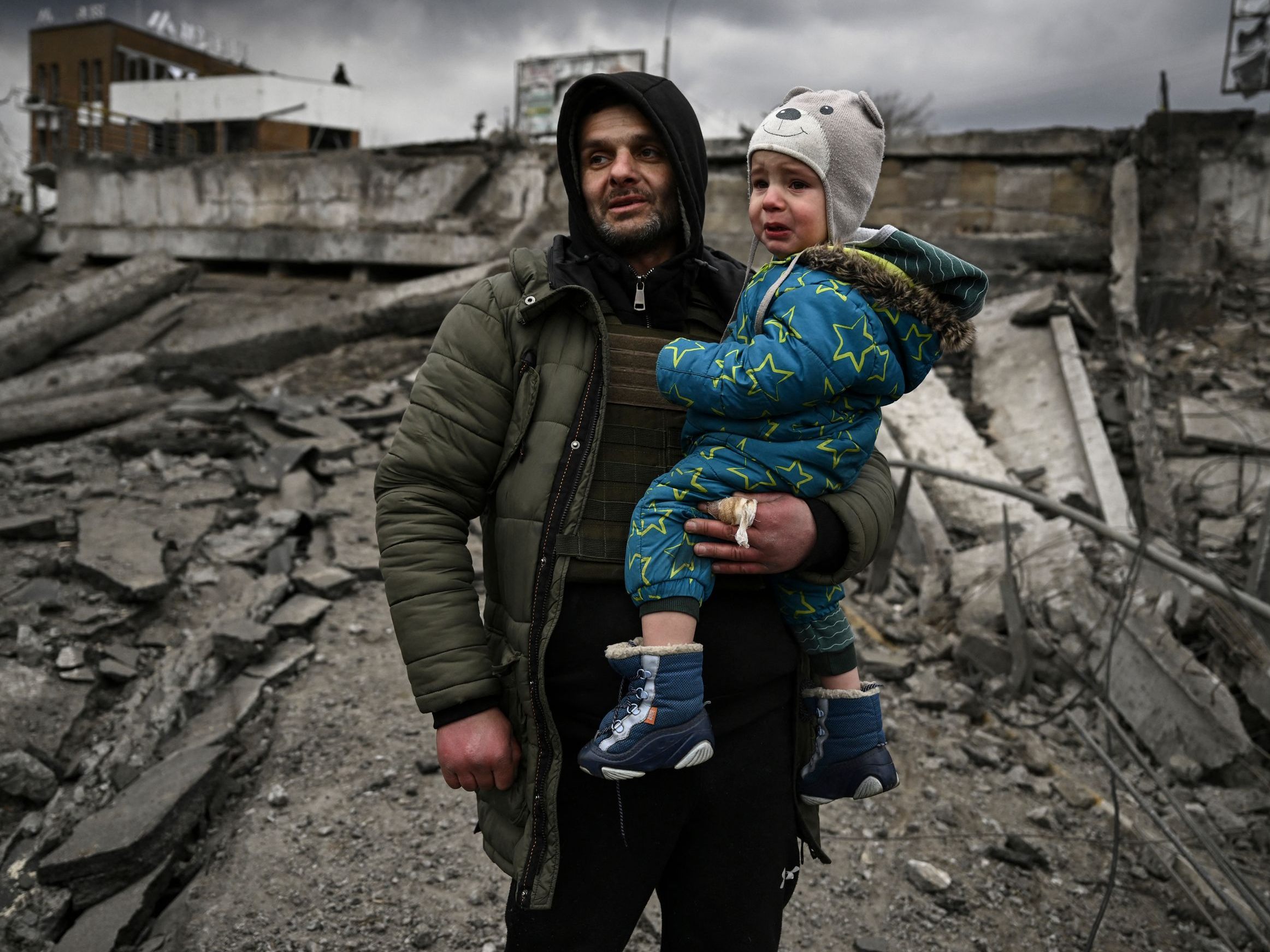 Krieg, Leid und Elend bestimmen seit der russischen Invasion das Leben in der Ukraine. Krieg, Leid und Elend bestimmen seit der russischen Invasion das Leben in der Ukraine.