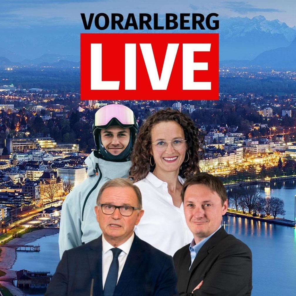 Eva Hammerer, Karlheinz Kopf und Max Hitzig sind am Mittwoch zu Gast bei "Vorarlberg LIVE".