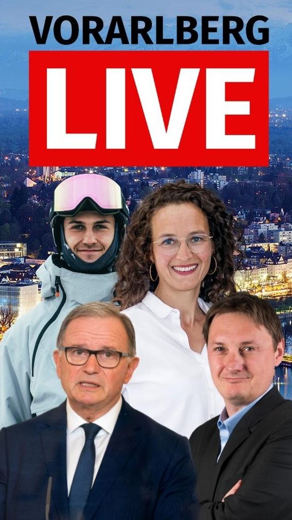 Eva Hammerer, Karlheinz Kopf und Max Hitzig sind am Mittwoch zu Gast bei "Vorarlberg LIVE".