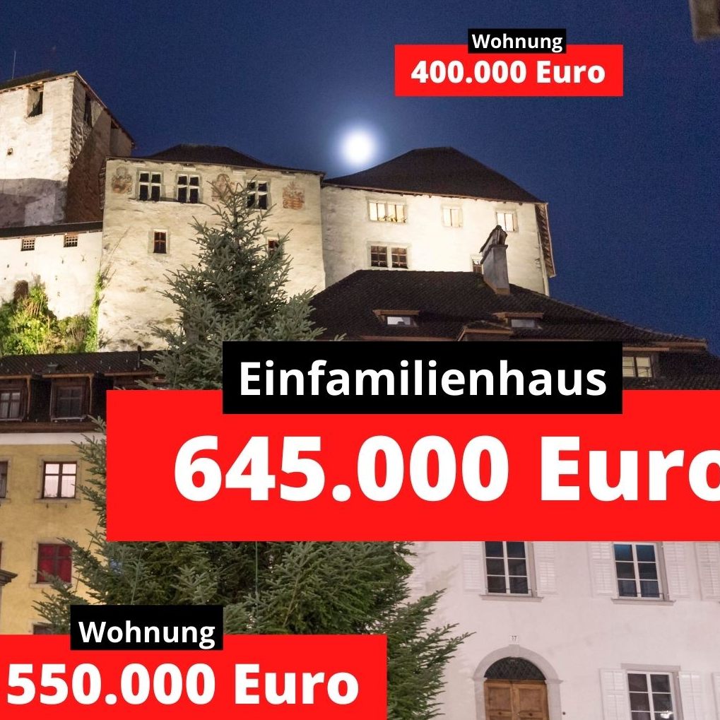 Auch in Feldkirch wechselten in den vergangenen Tagen gleich mehrere Objekte den Besitzer.