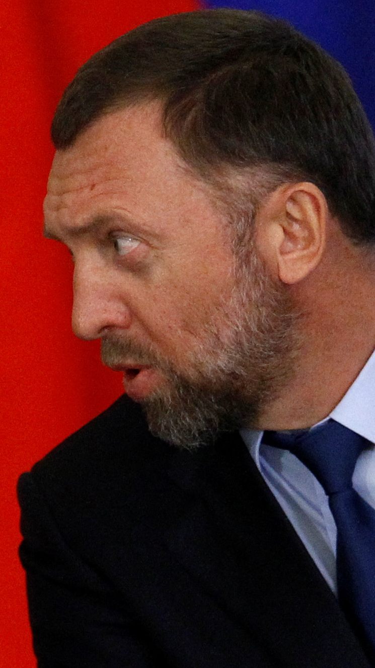 Putin und Deripaska.