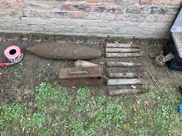 Russische Sprenggranaten, Werfergranaten und Munition wurden in Wien gefunden
