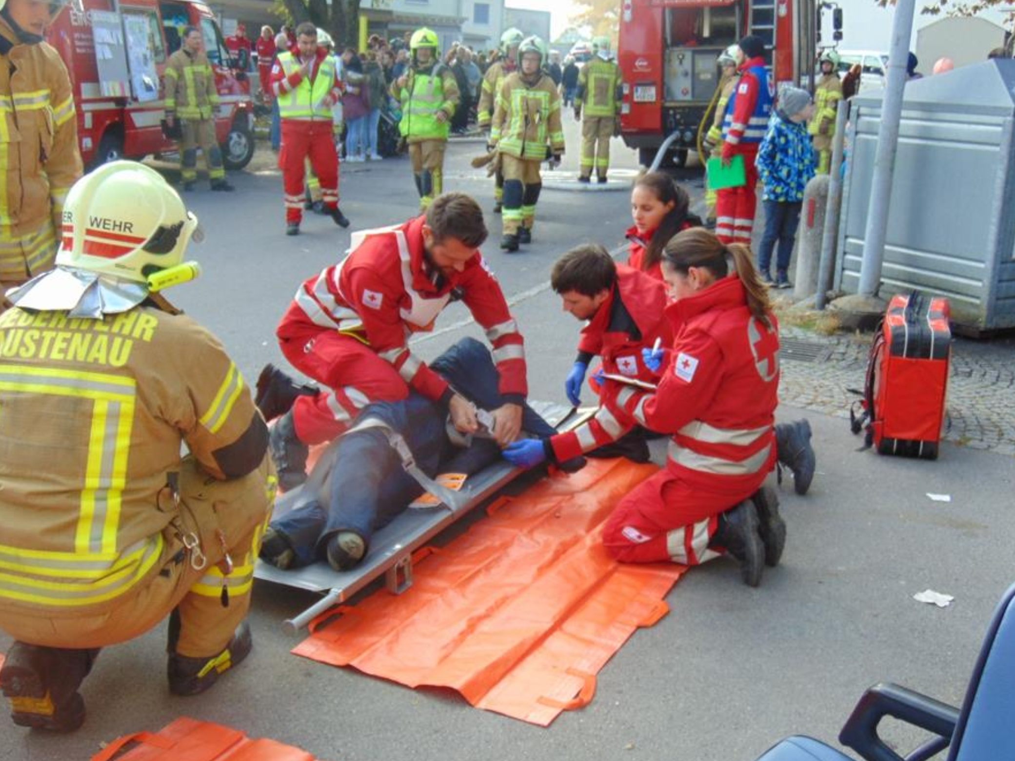 Die Lustenauer Sanitäter wurden im vergangenen  Jahr zu  7.369 Notfall- und Sanitätseinsätze alarmiert