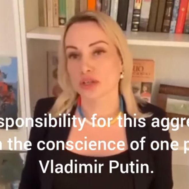 Marina Ovsyannikova.