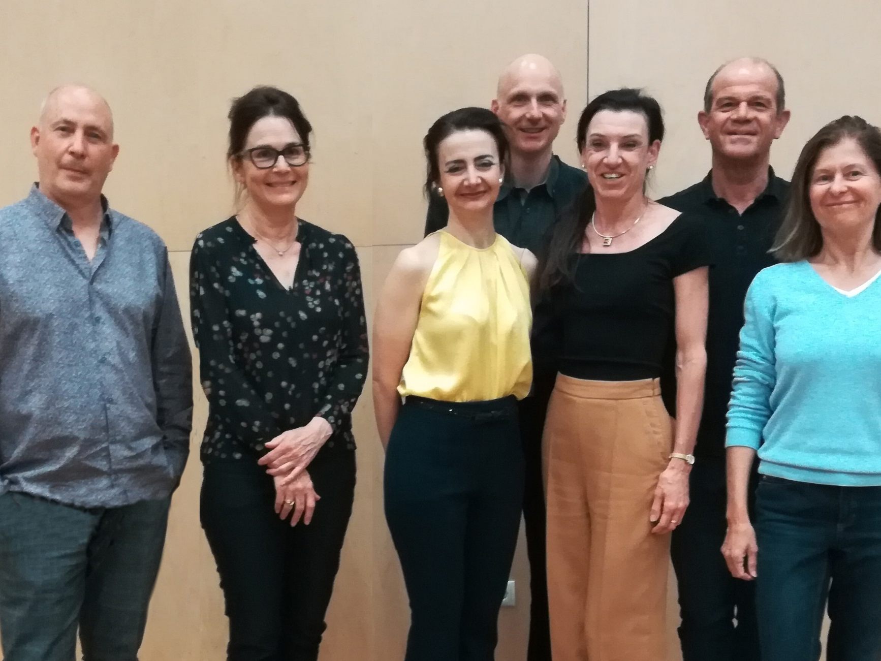Der neue Vorstand von links nach rechts: Martin Wieland, Andrea Schmid, Cordula Matt, Andreas Gabl, Petra Walliser, Manfred und Birgit Trefalt