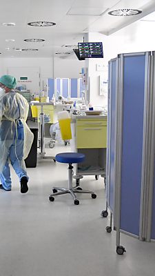 Deutlicher Rückgang bei Covid-Kranken mit Spitalsbedarf