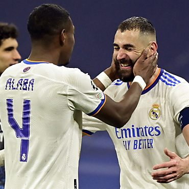 So wollen Alaba und Benzema auch am Dienstag feiern