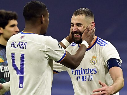 So wollen Alaba und Benzema auch am Dienstag feiern