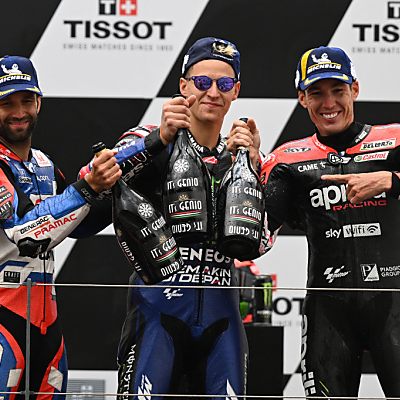 Weltmeister Fabio Quartararo siegte in Portugal erstmals in dieser Saison