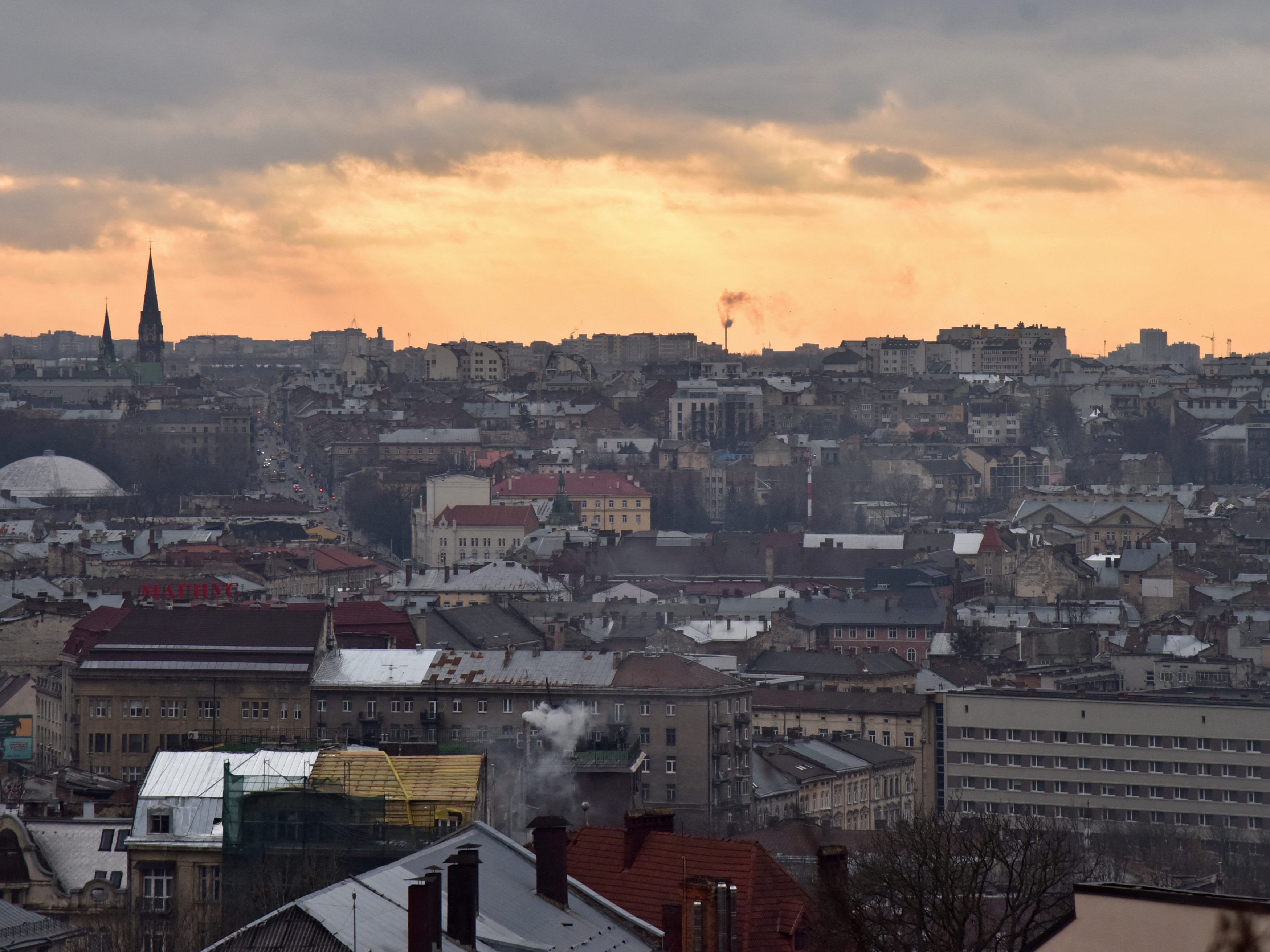 LIVE-Blog zur Ukraine am Montag. Im Bild zu sehen: Lwiw im Februar 2022.