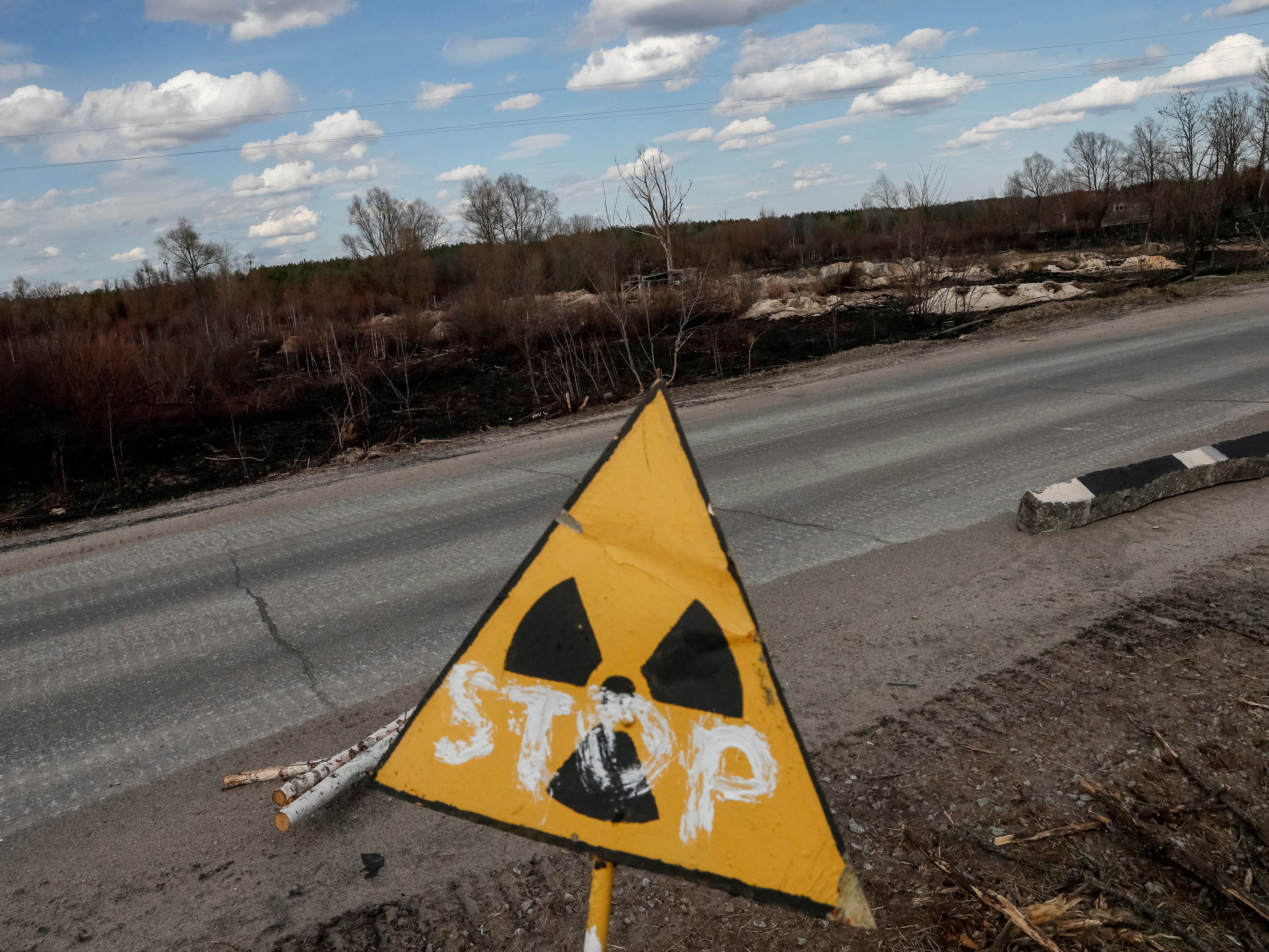 Noch heute lagern in Tschernobyl radioaktive Abfälle. Noch heute lagern in Tschernobyl radioaktive Abfälle.