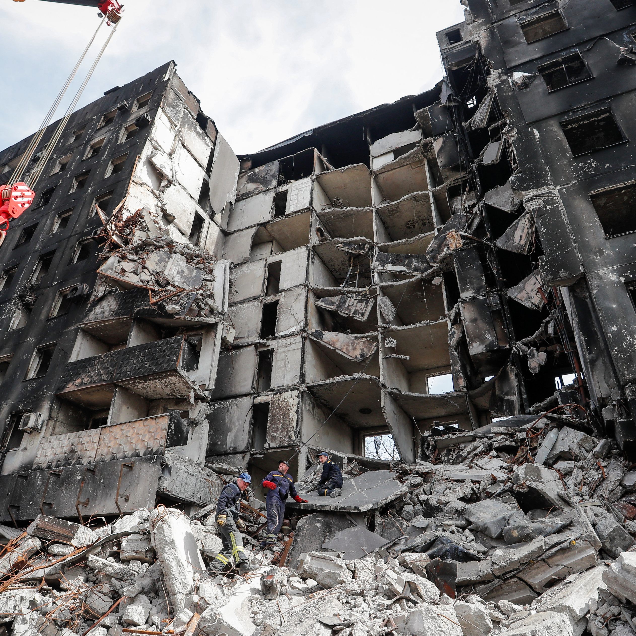 Gebäude in Mariupol (nicht Caritas)