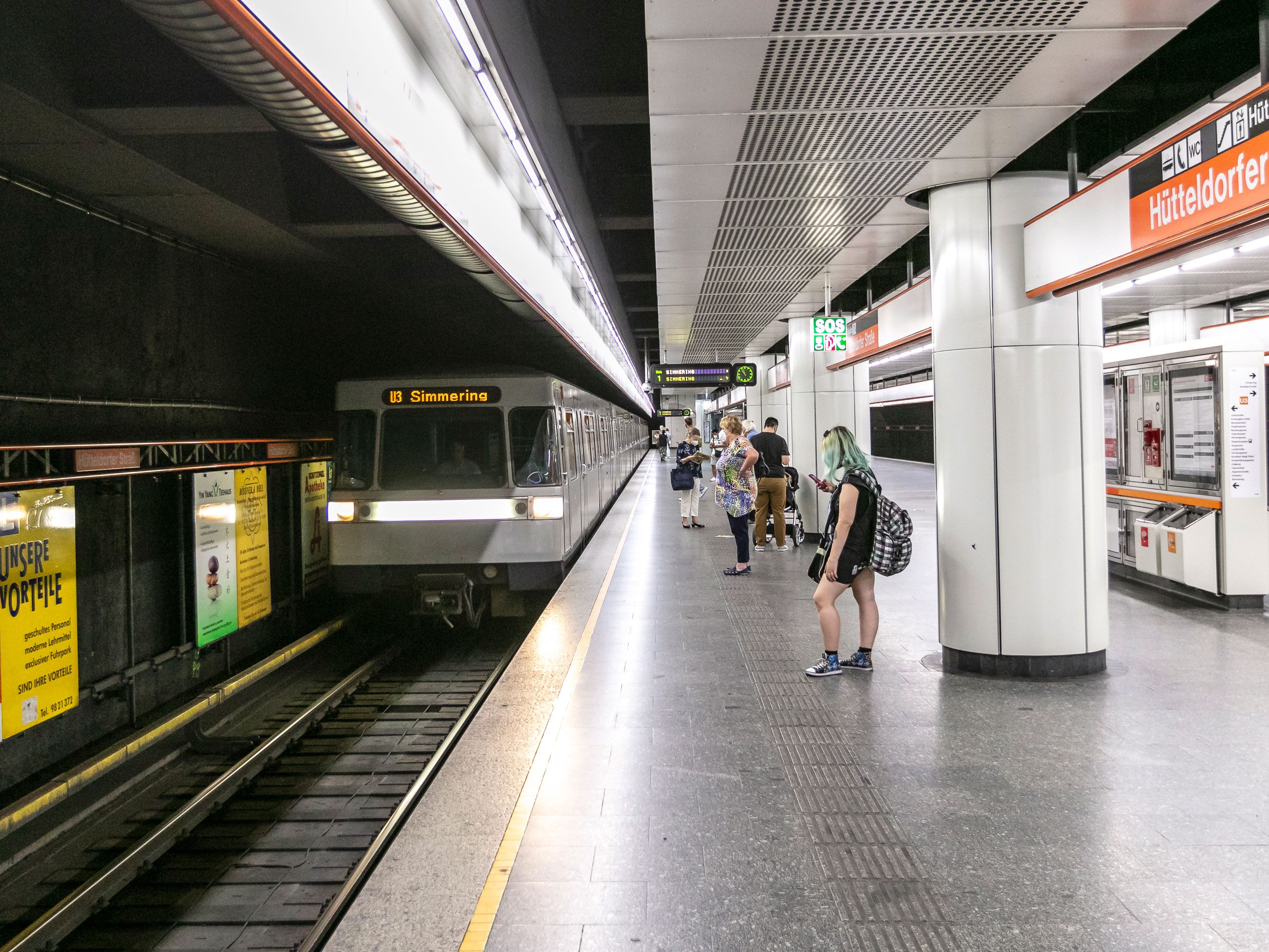 In der U3 trieb ein aggressiver Randalierer sein Unwesen In der U3 trieb ein aggressiver Randalierer sein Unwesen