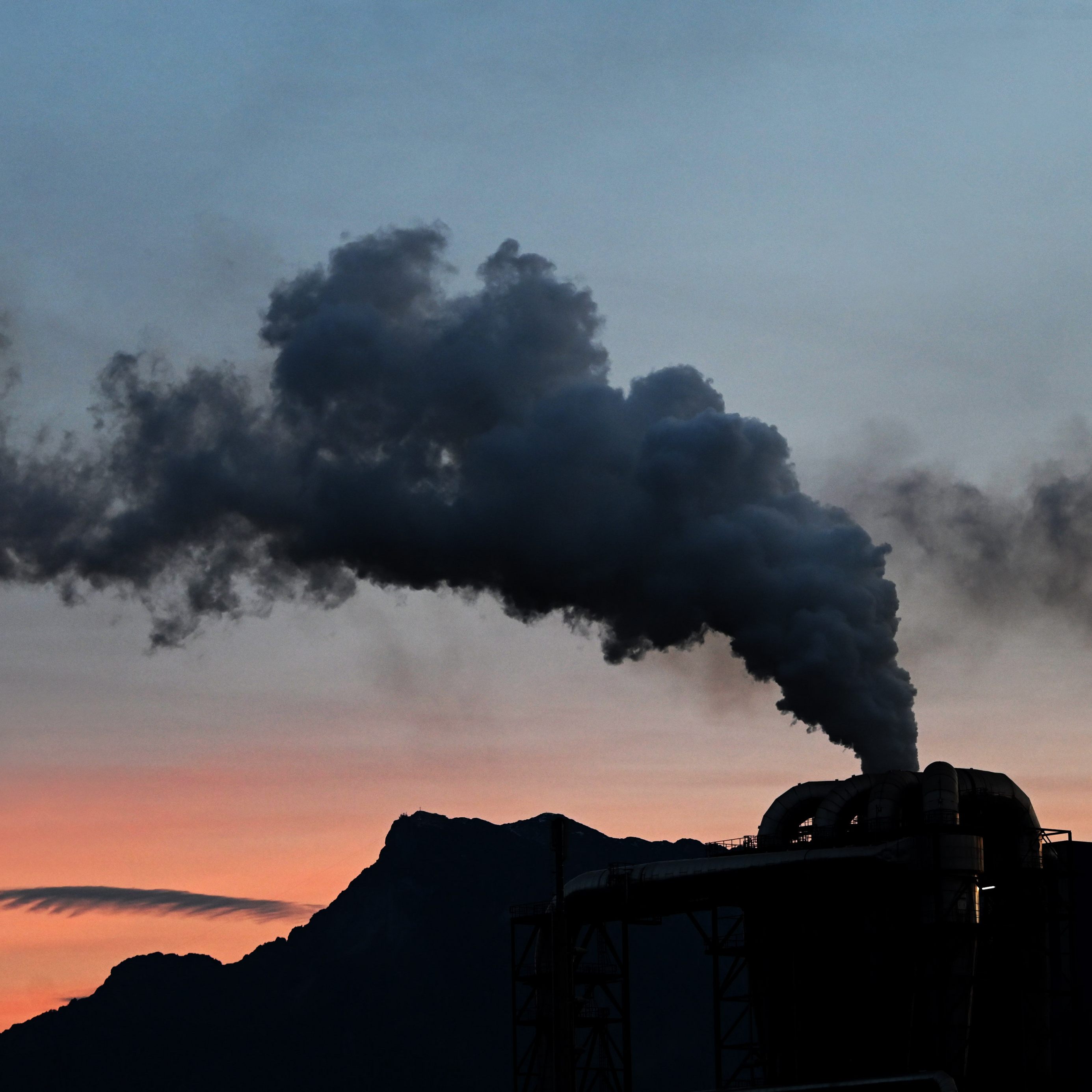 Einen Anstieg gab es letztes Jahr bei den Industrie-Emissionen.