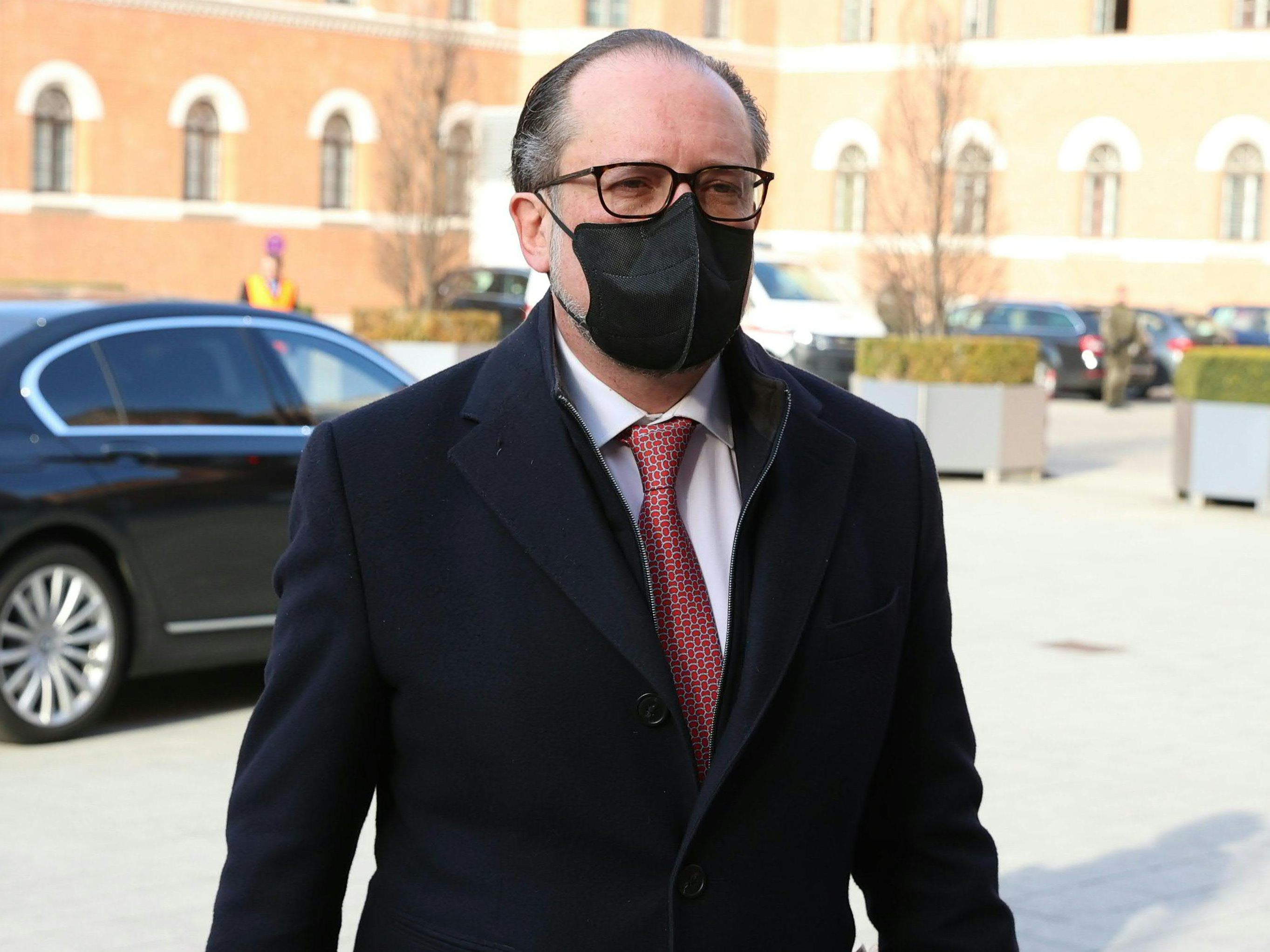 Außenminister Alexander Schallenberg (ÖVP) schloss erneut ein Energieembargo gegen Russland aus.
