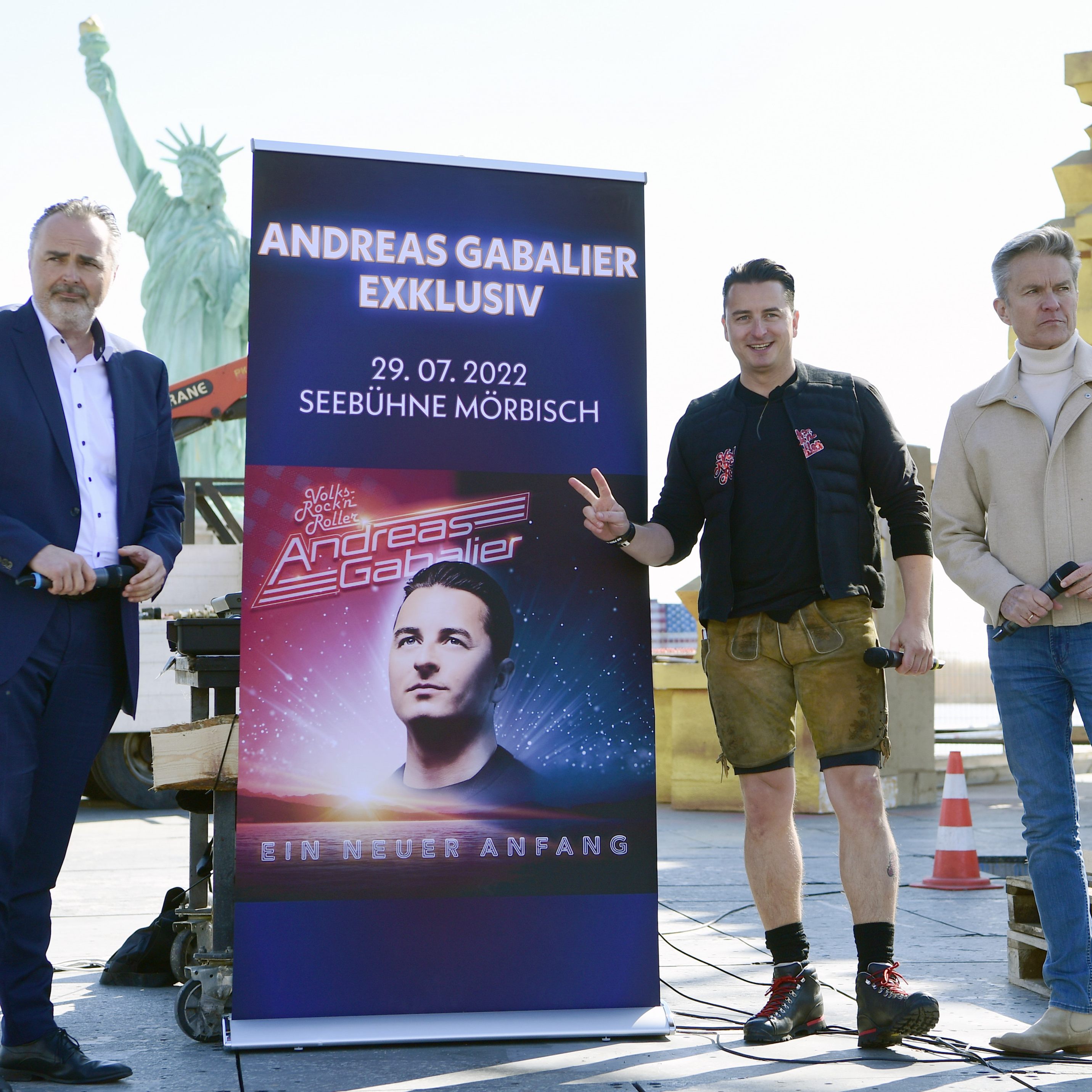 Andreas Gabalier gibt am 29. Juli ein Konzert auf der Seebühne Mörbisch