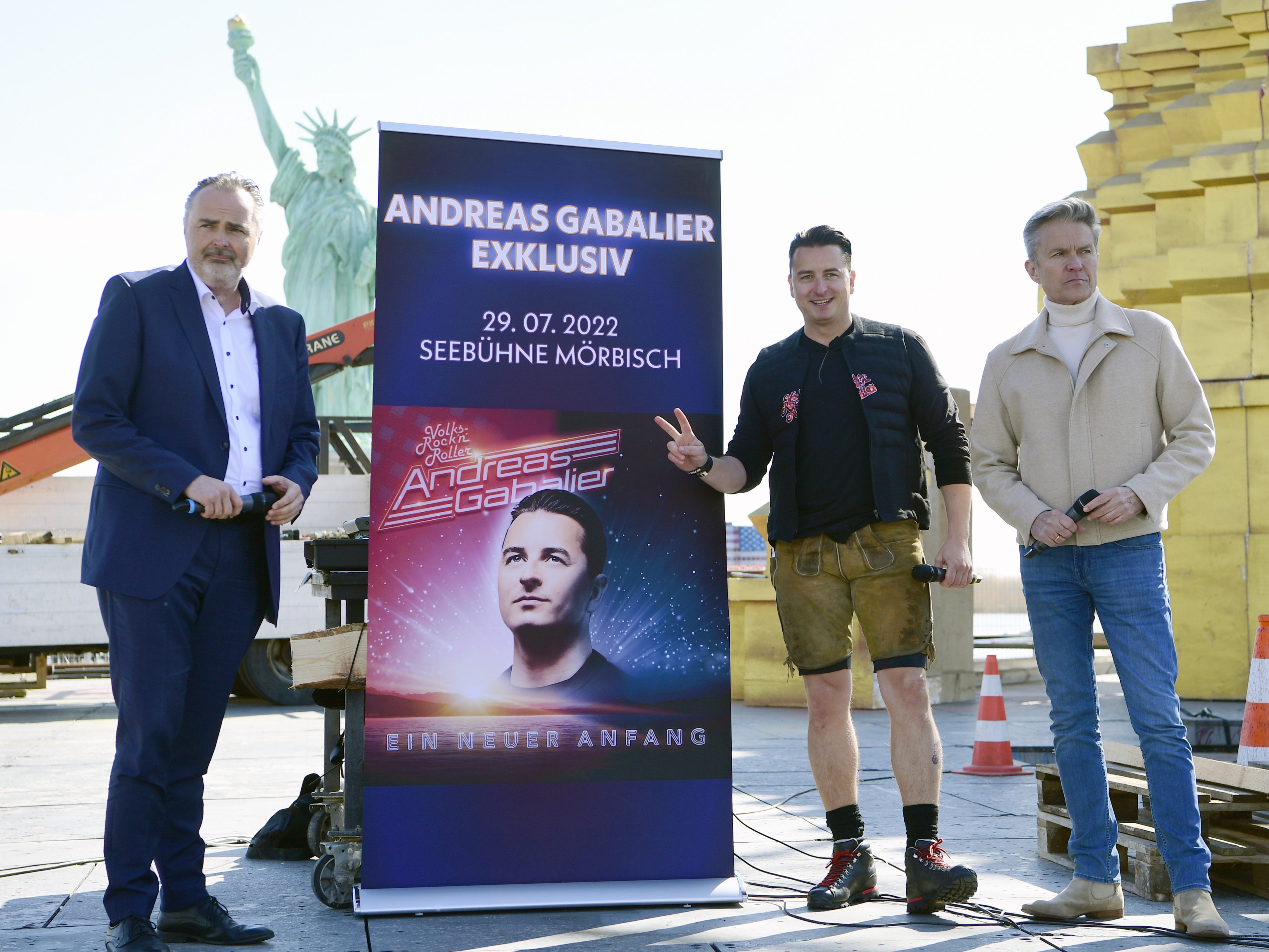 Andreas Gabalier gibt am 29. Juli ein Konzert auf der Seebühne Mörbisch