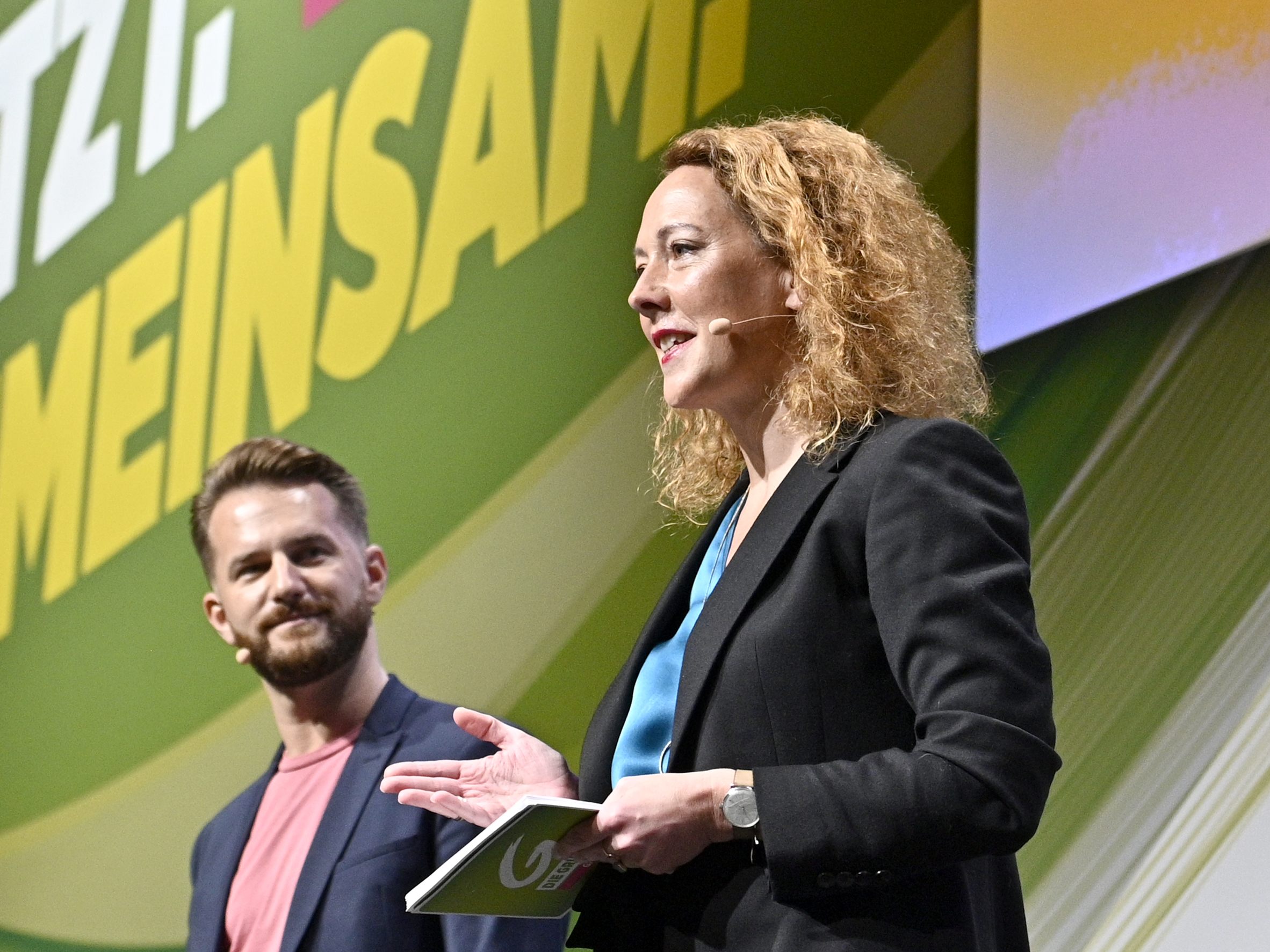 Peter Kraus und Judith Pühringer führen die Grünen in Wien. Peter Kraus und Judith Pühringer führen die Grünen in Wien.