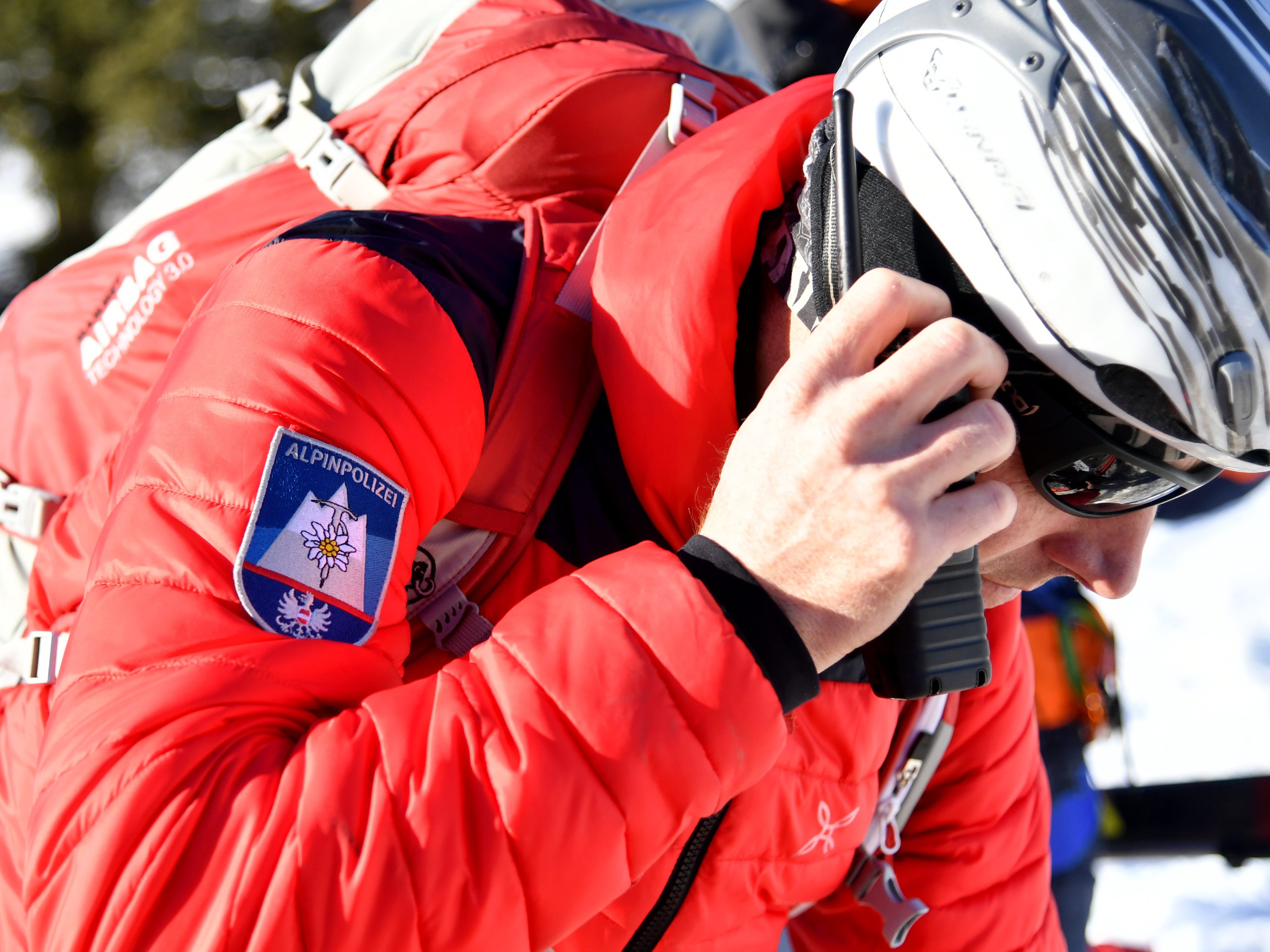 Auch die Alpinpolizei war im Einsatz.