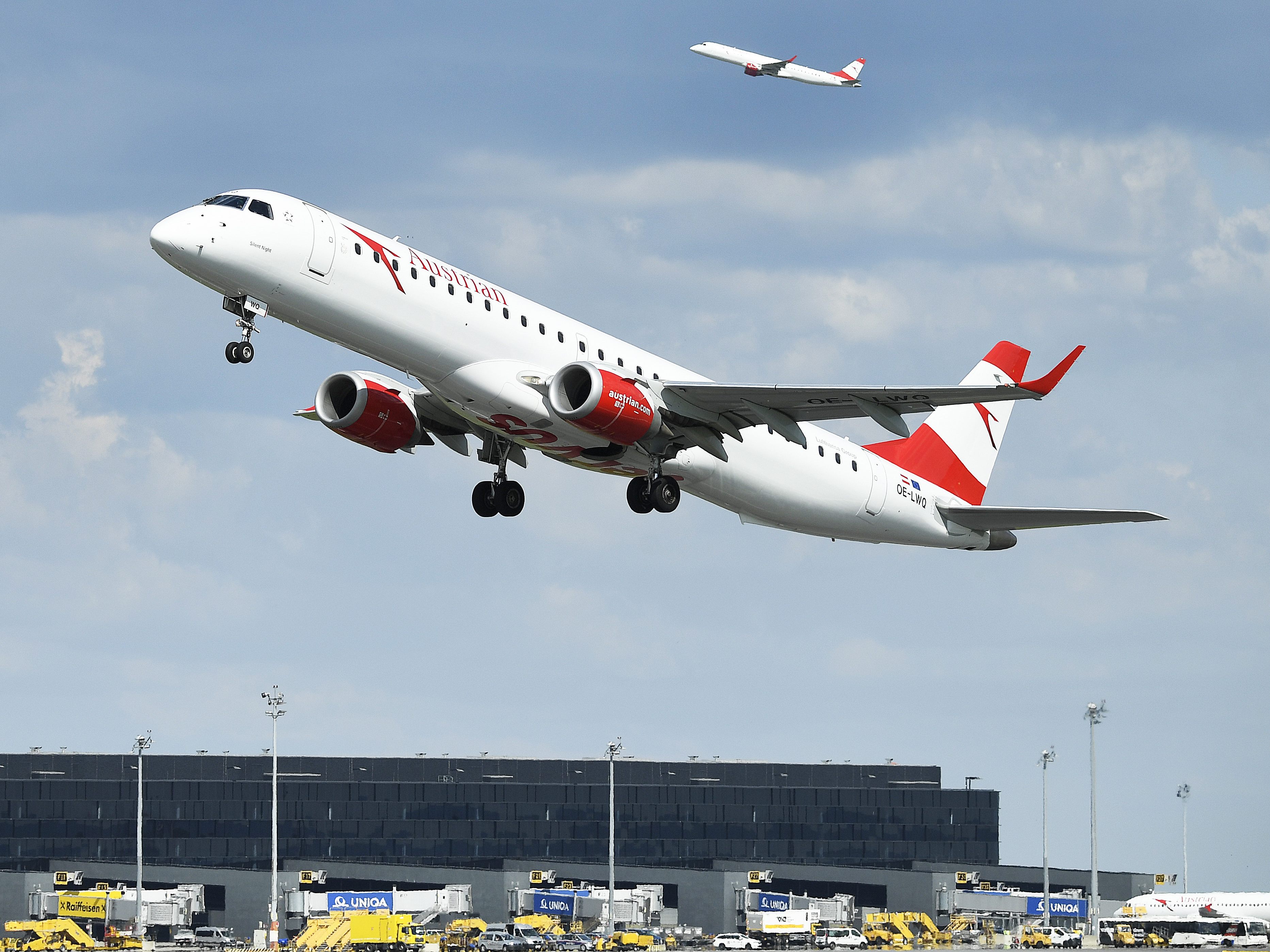Mehr Reisende haben wieder vom Flughafen Wien ab Mehr Reisende haben wieder vom Flughafen Wien ab