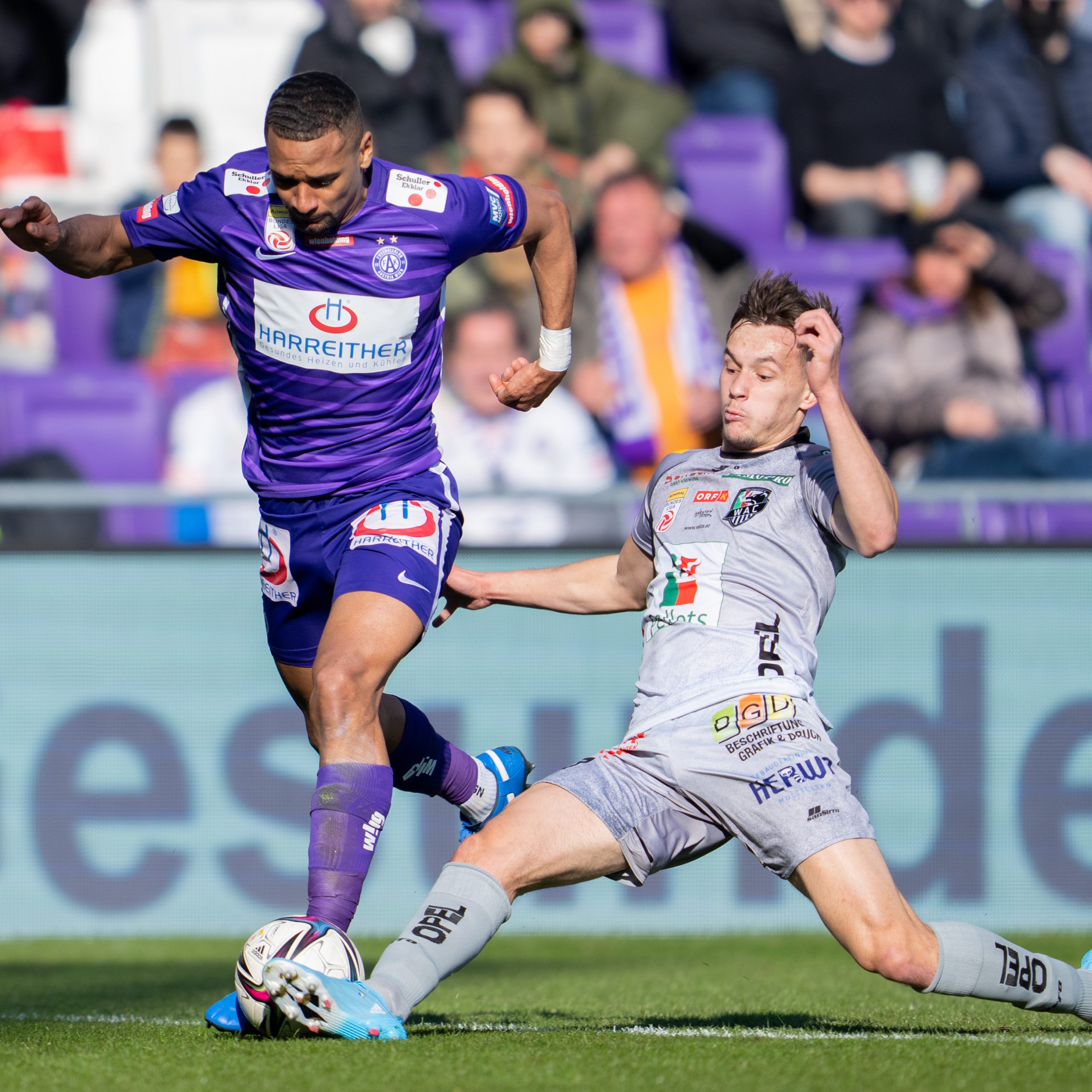LIVE-Ticker zum Spiel WAC gegen Austria Wien ab 18.30 Uhr.