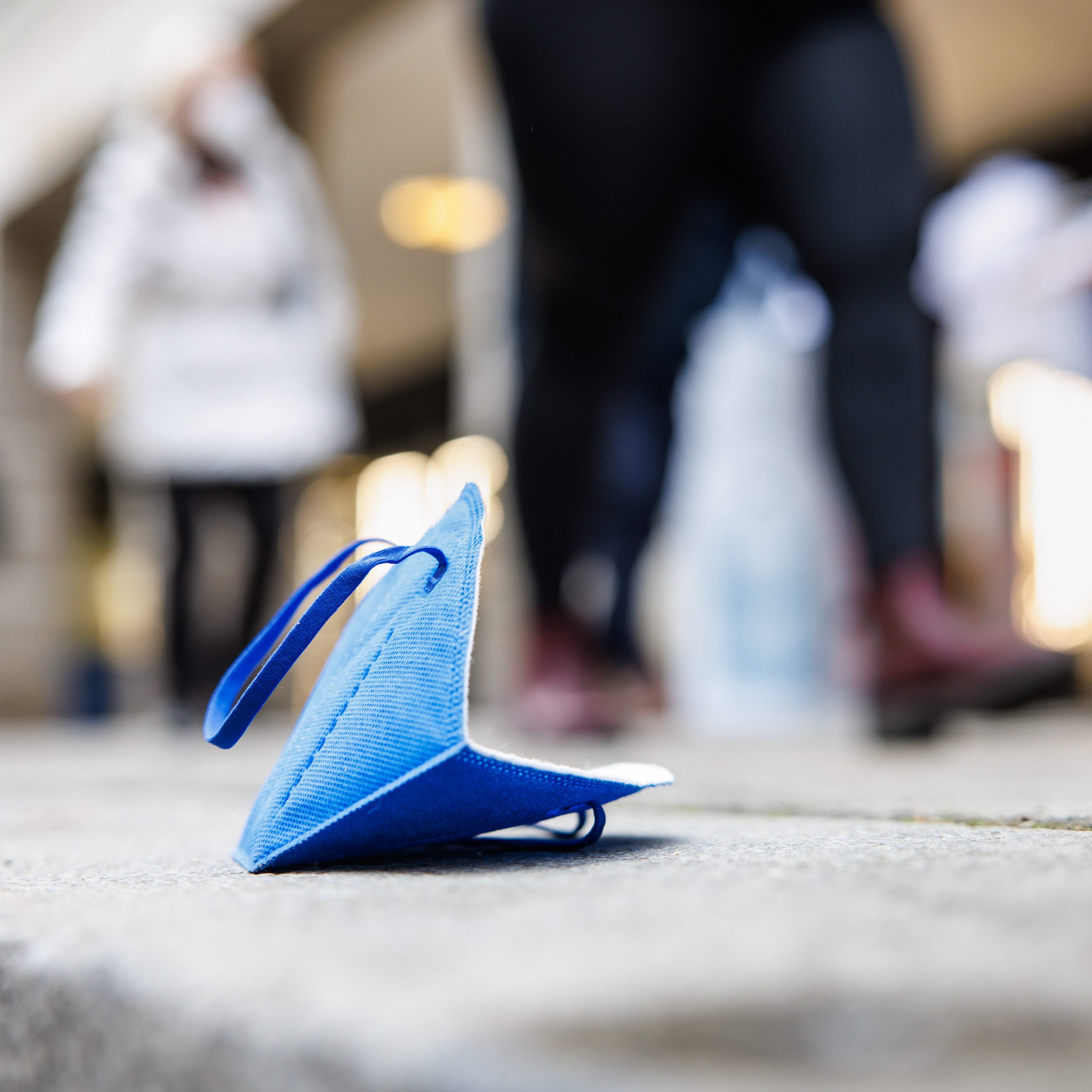 FFP2-Masken sollen künftig gesammelt und recycelt werden.