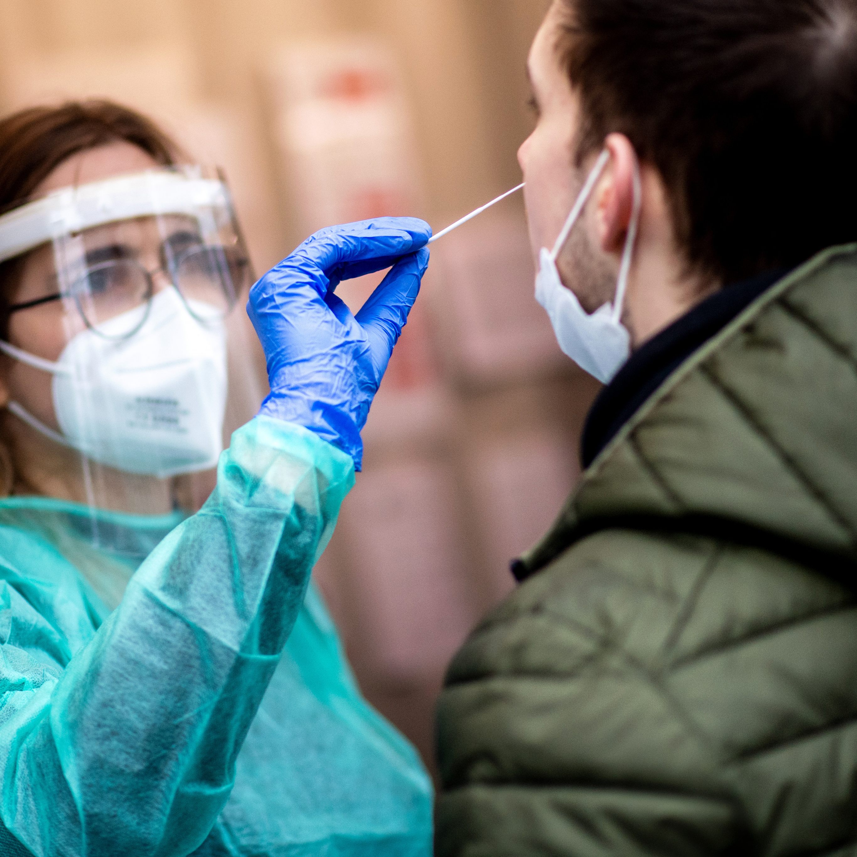 Unbegrenztes Testangebot vor Ort gilt nur für ausgewählte Personengruppen