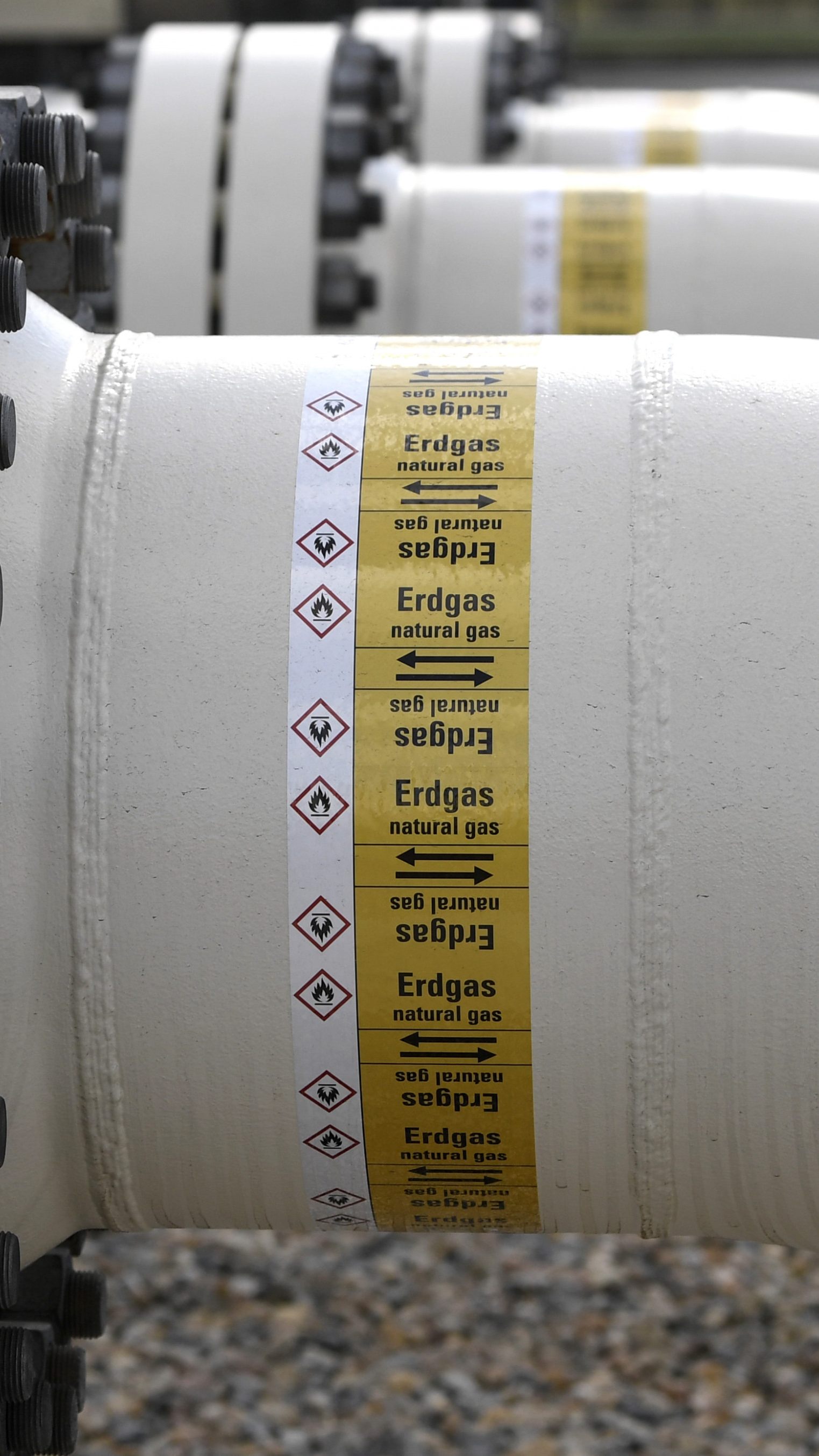 Stopp russischer Gaslieferungen nach Polen.