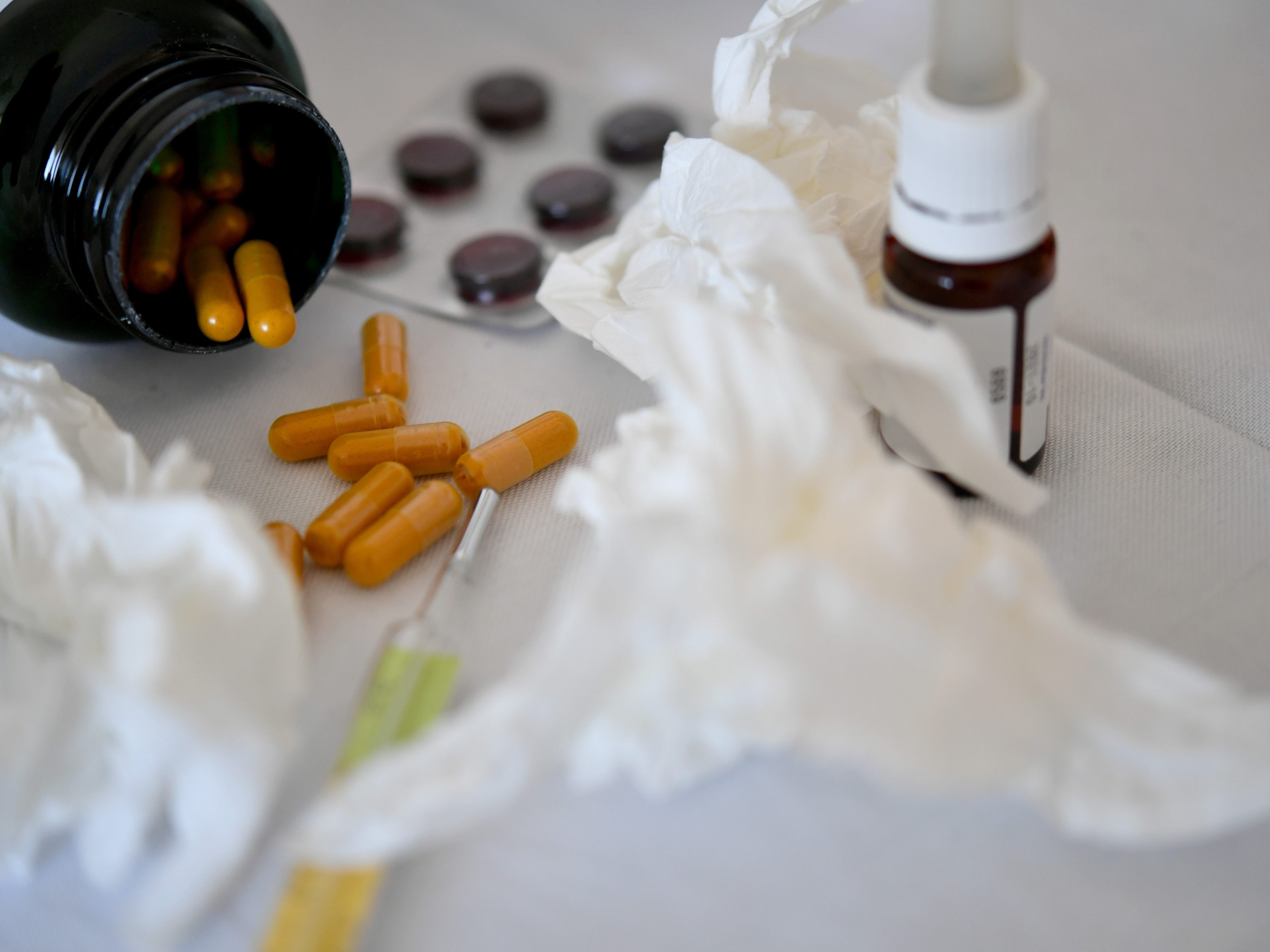 Die Zahl der Grippe-Fälle ist in Österreich nach oben geklettert.