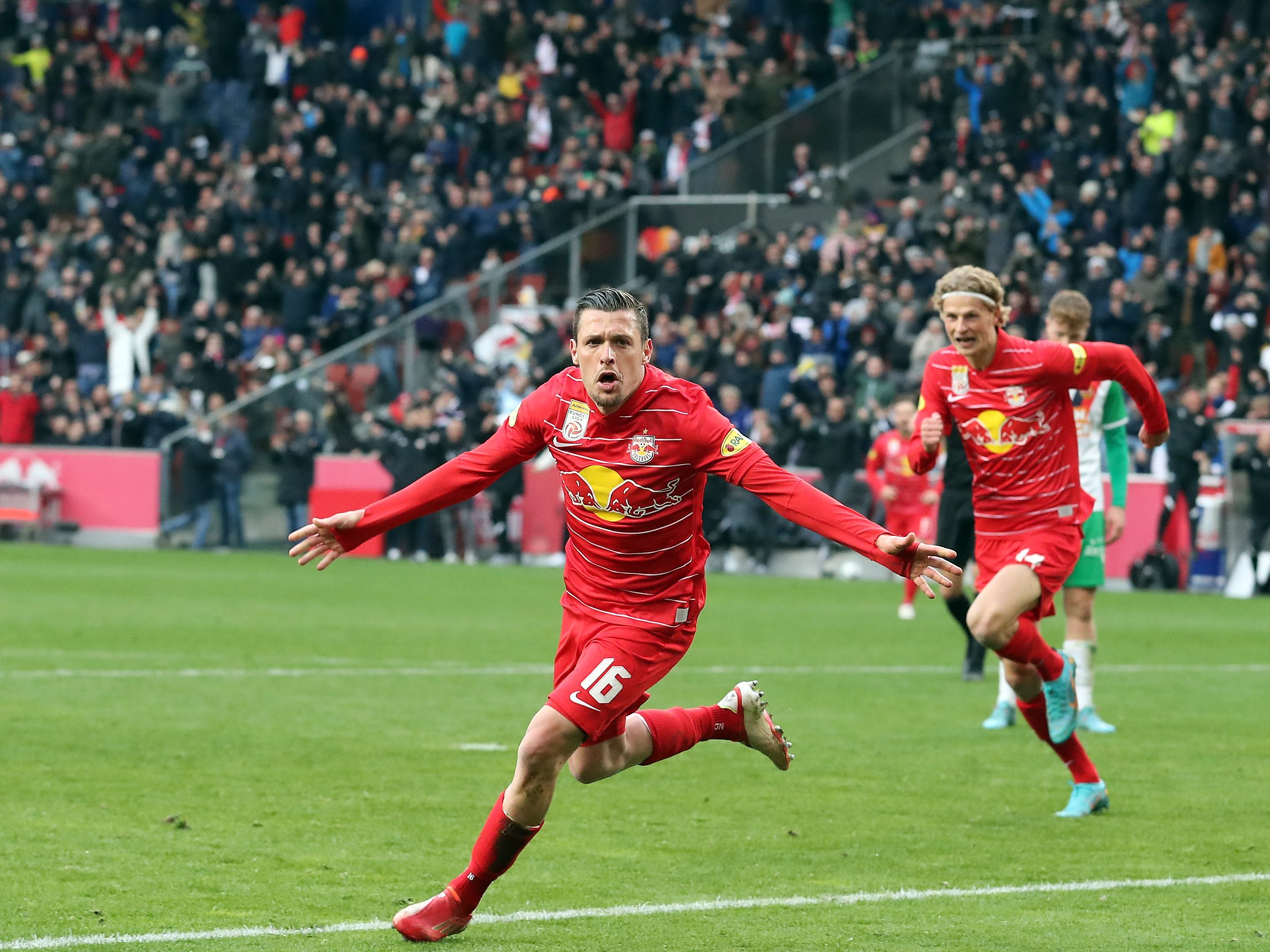 Junuzovic schoss RB Salzburg gegen Rapid Wien zum Sieg. Junuzovic schoss RB Salzburg gegen Rapid Wien zum Sieg.