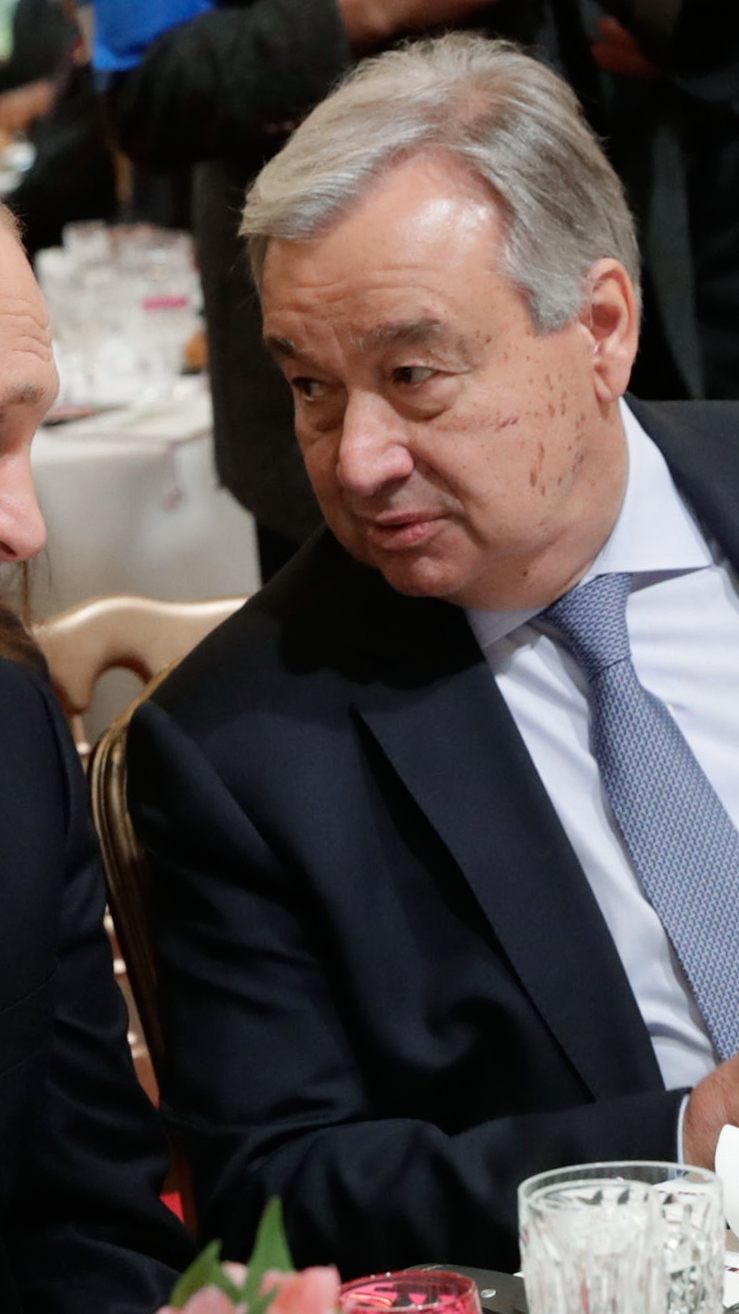 Putin empfängt UNO-Generalsekretär Guterres im Kreml