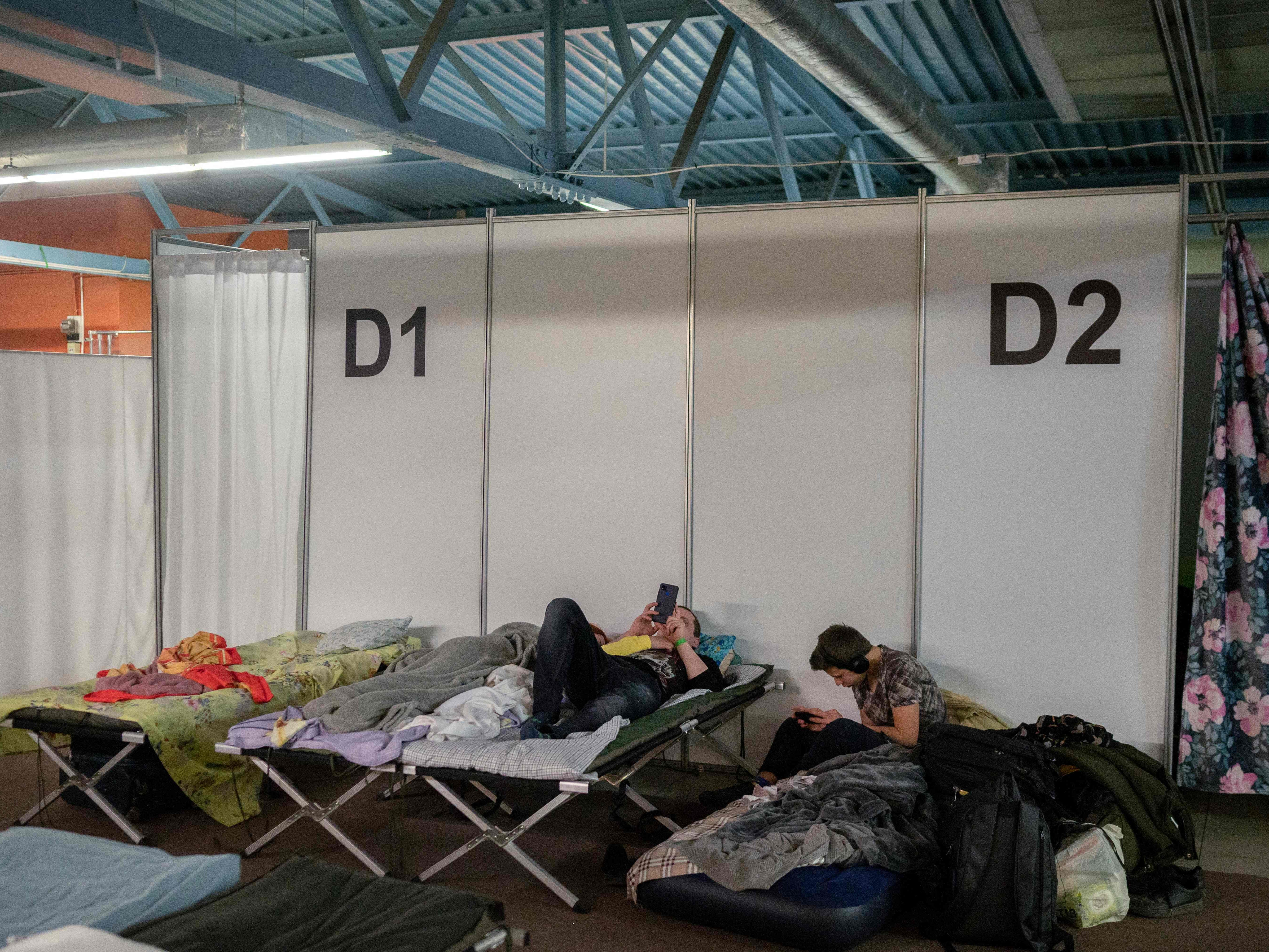 Die Zahl der neuen Ukraine-Flüchtlinge in Polen geht zurück.