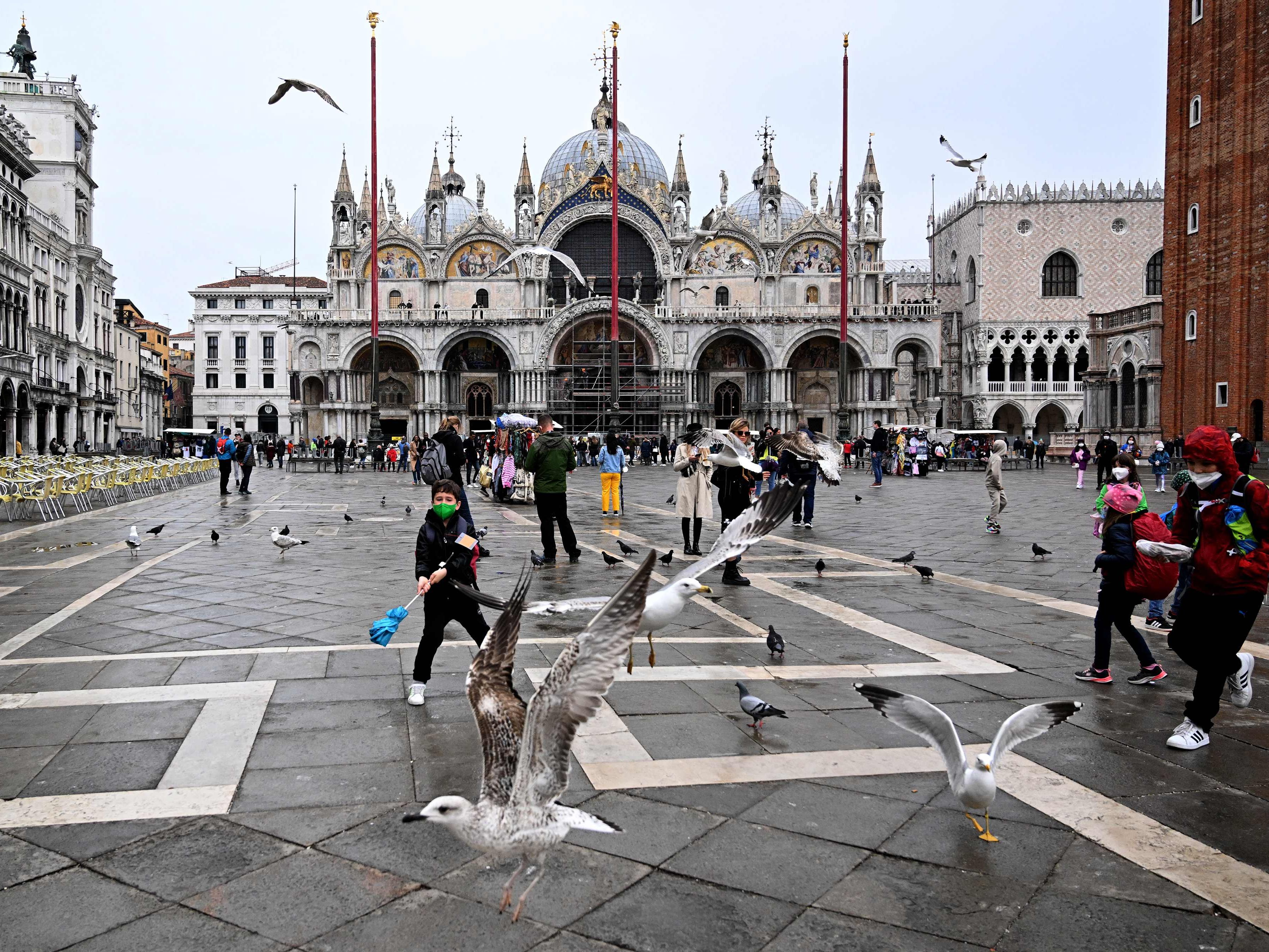 Venedig führt Buchungspflicht für Touristen ein. Venedig führt Buchungspflicht für Touristen ein.