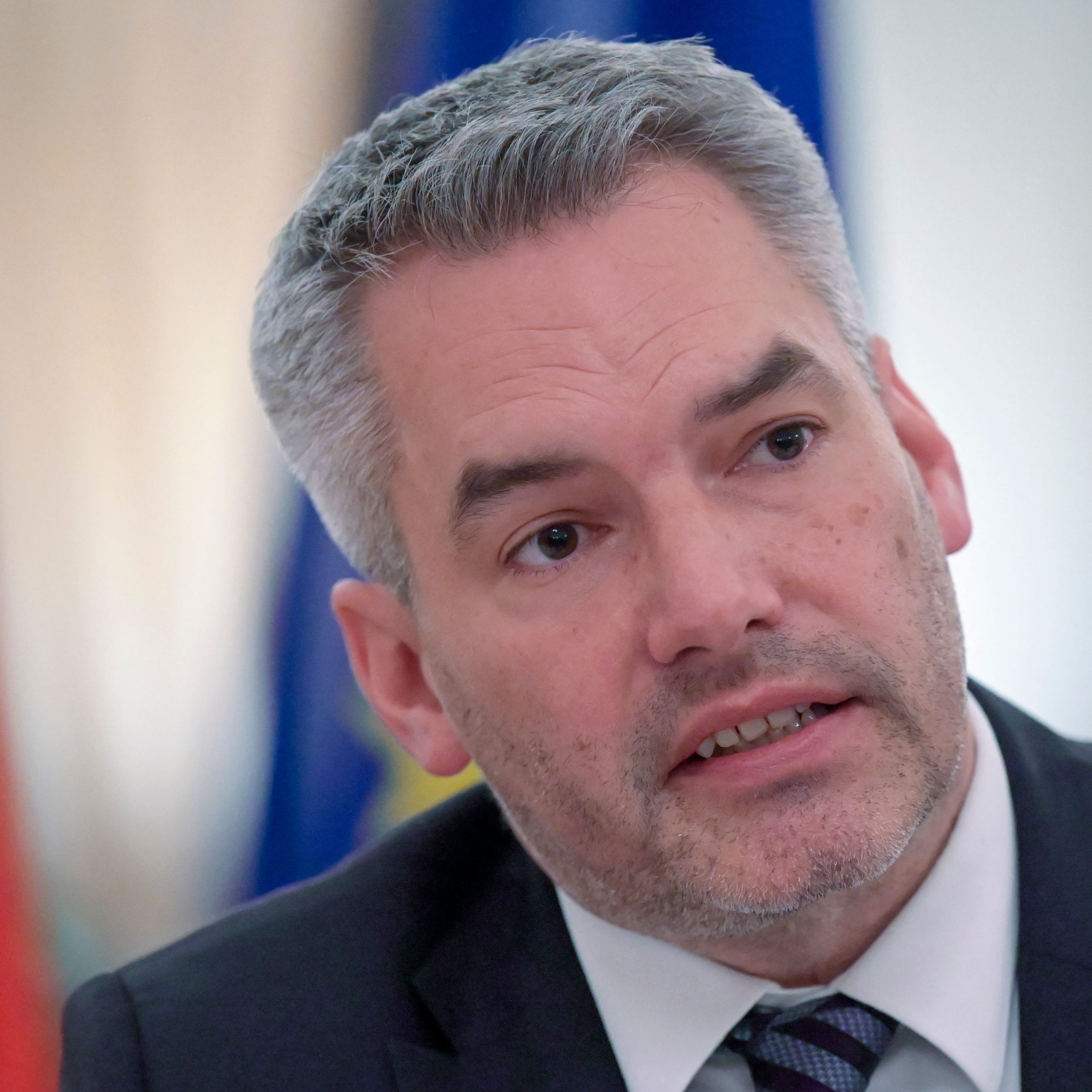 Laut Kanzler Nehammer sind die Gaslieferungen aus Russland nicht gefährdet.