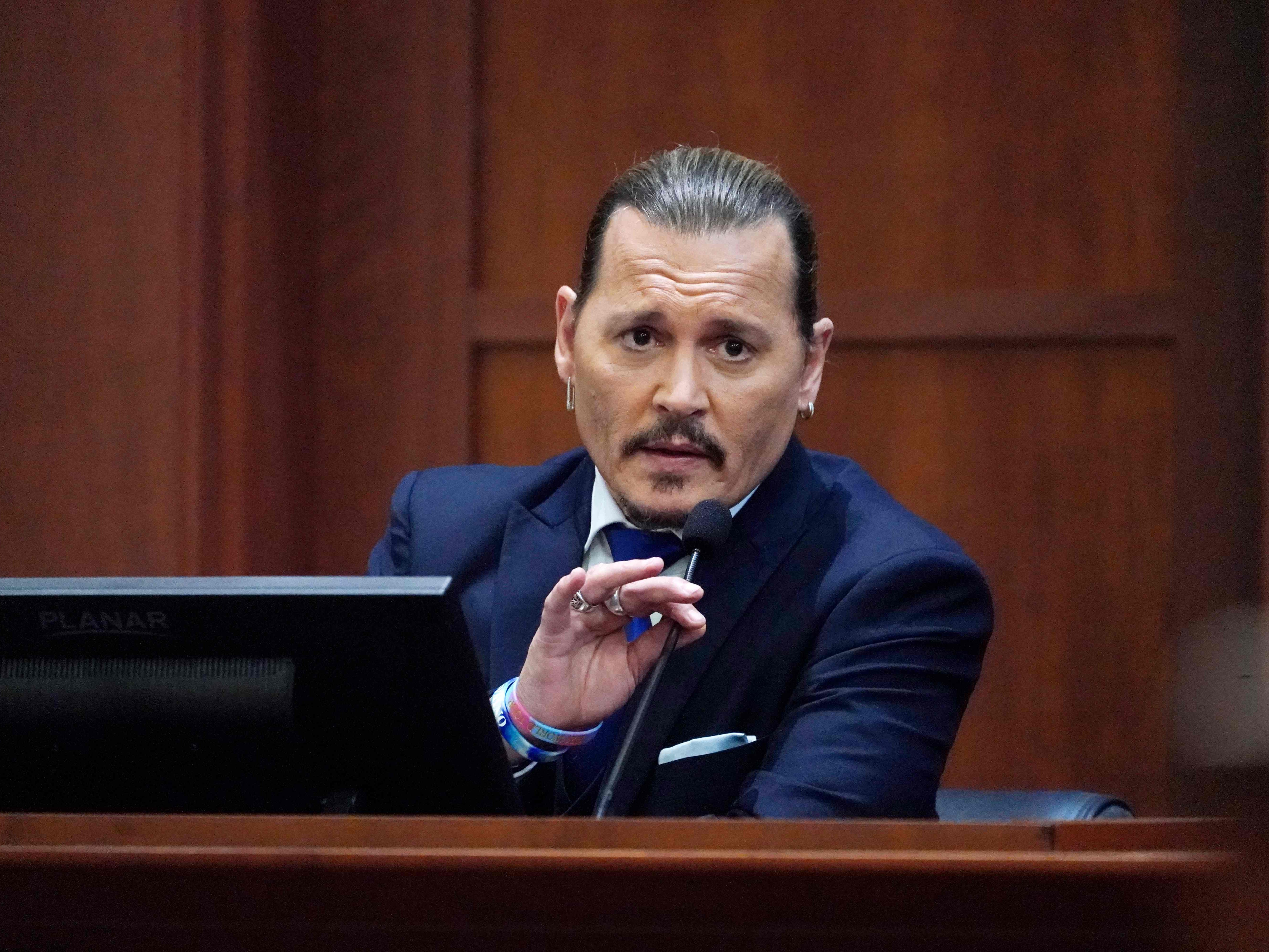 Johnny Depp im Zivilprozess Johnny Depp im Zivilprozess