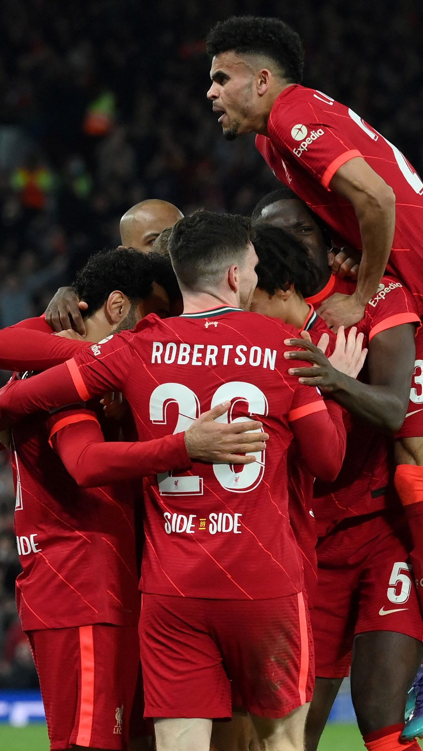 Ein Doppelschlag zu Beginn der 2. Halbzeit brachte Liverpool auf die Siegerstraße.