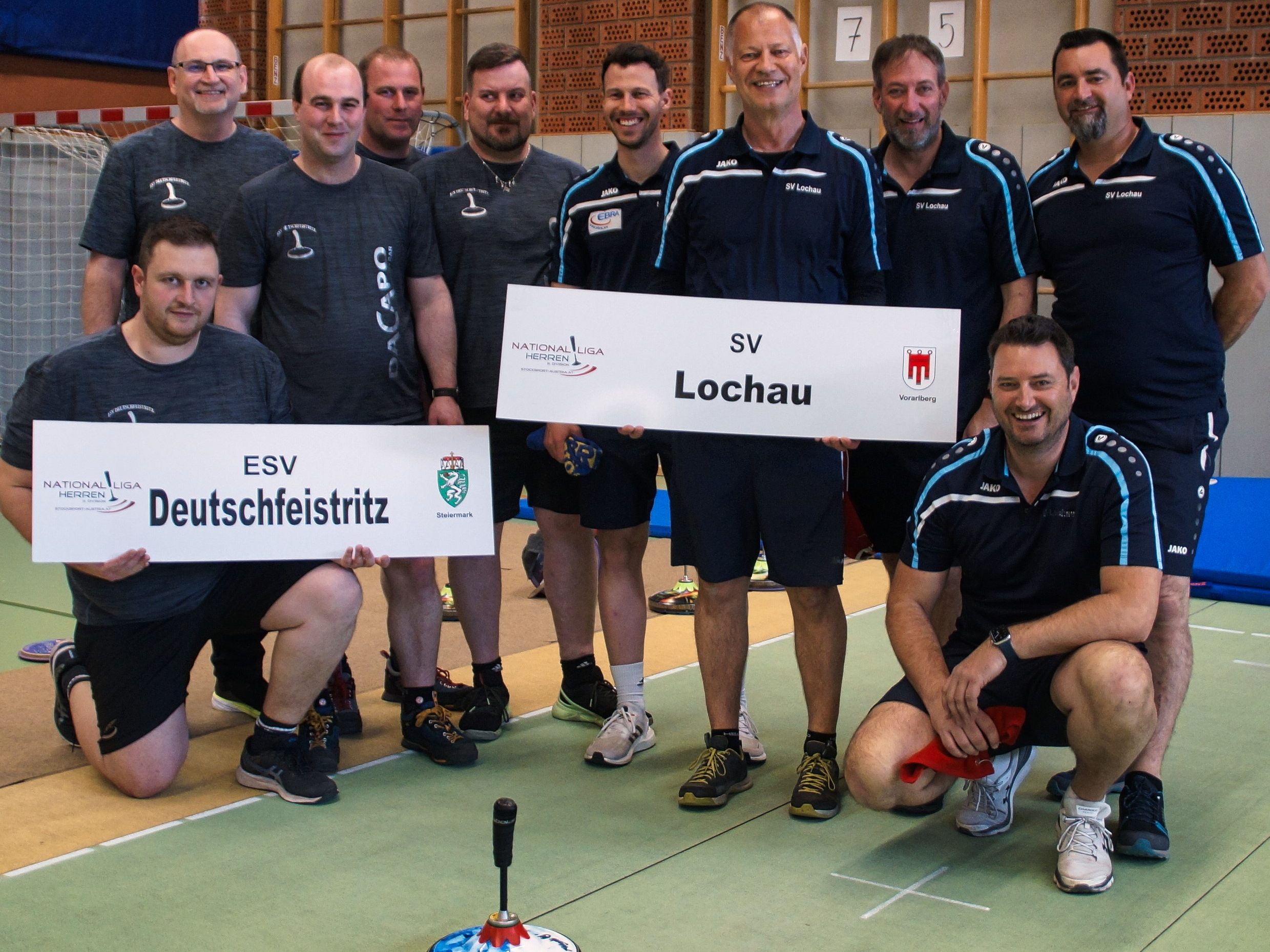 Die beiden Teams
