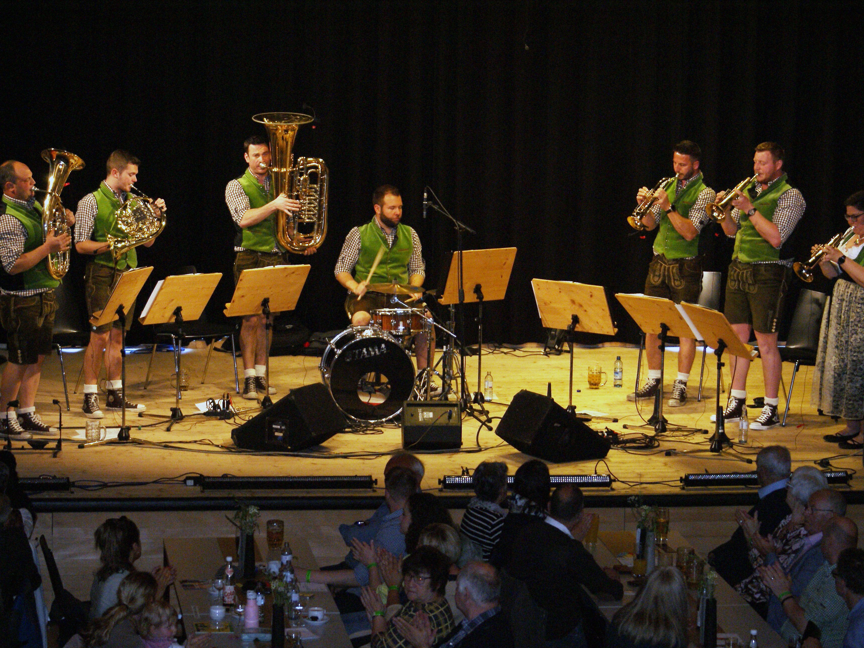 Die CD-Präsentation von „Buch Brass“ war ein Publikumsmagnet am Ostermontag.