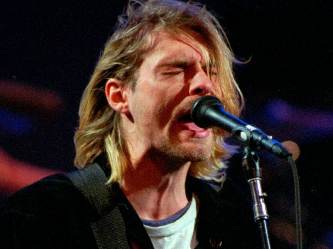 Kurt Cobain, Leadsänger der Grungeband Nirvana, wurde nur 27 Jahre alt.