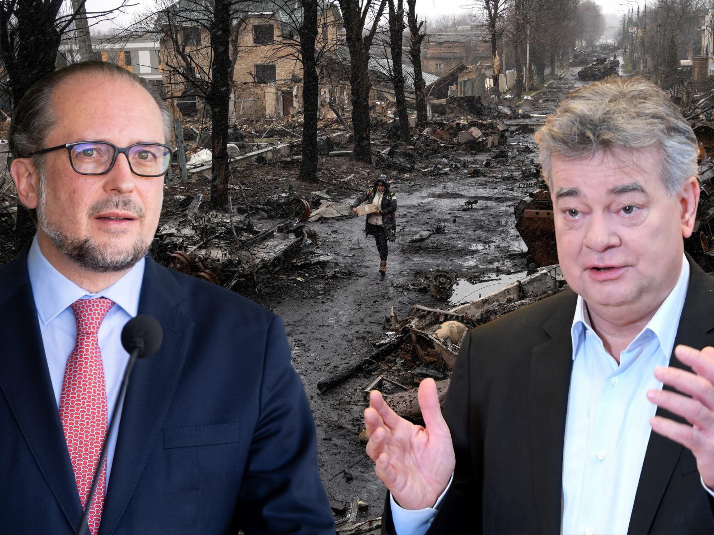 Kogler fordert nach "offenkundigen Kriegsverbrechen" verschärfte Strafmaßnahmen gegen Moskau Kogler fordert nach "offenkundigen Kriegsverbrechen" verschärfte Strafmaßnahmen gegen Moskau
